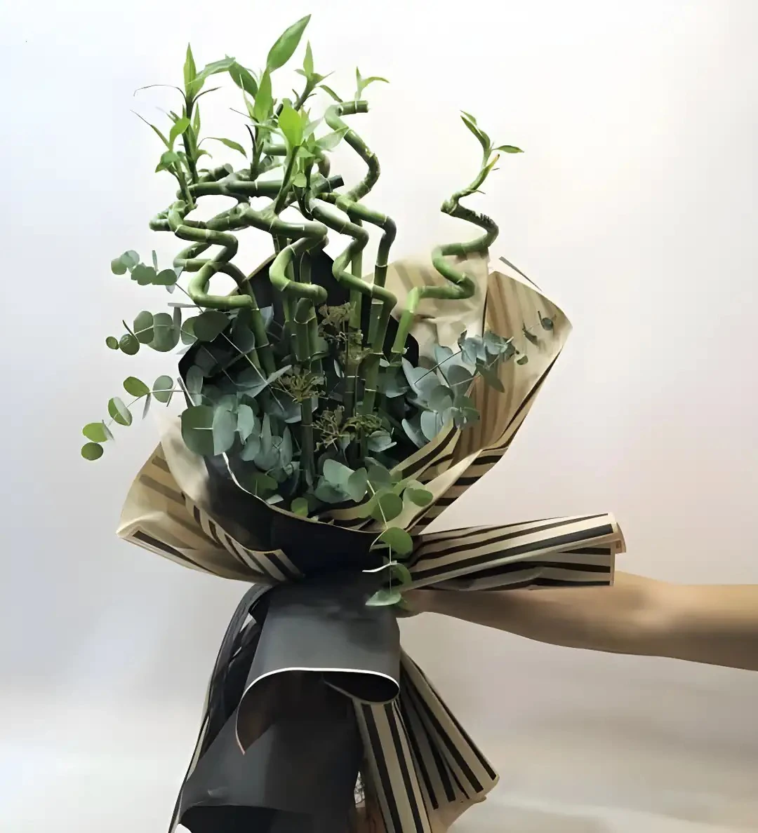 10' LU ŞANS BAMBUSU BUKETİ