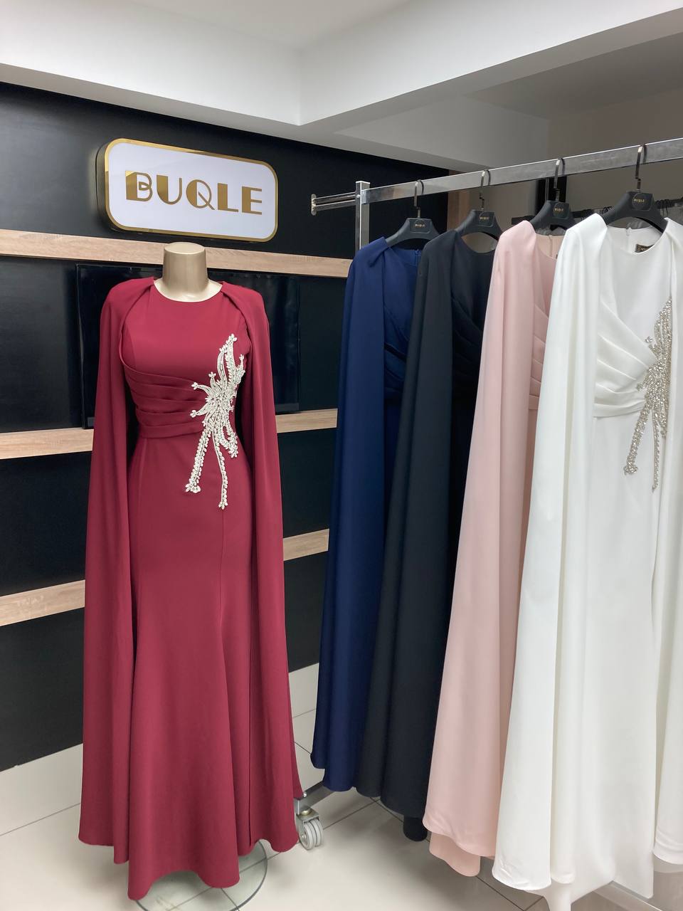 A2210 Hürrem Abiye | Bordo 