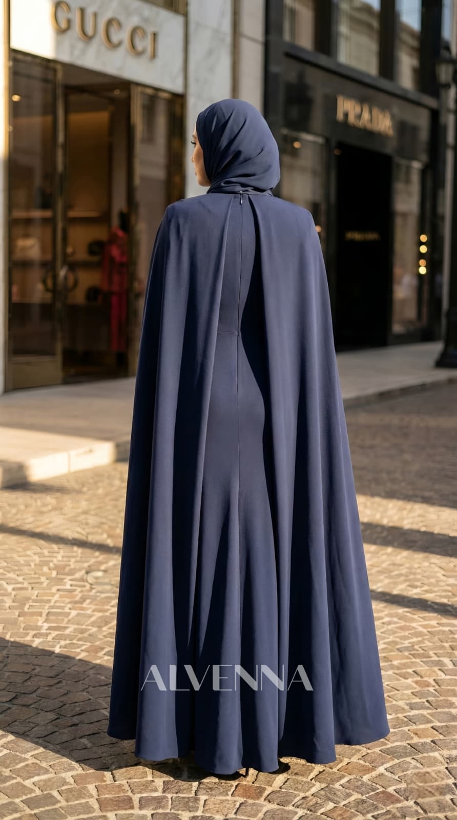 A2210 Hürrem Abiye | Lacivert