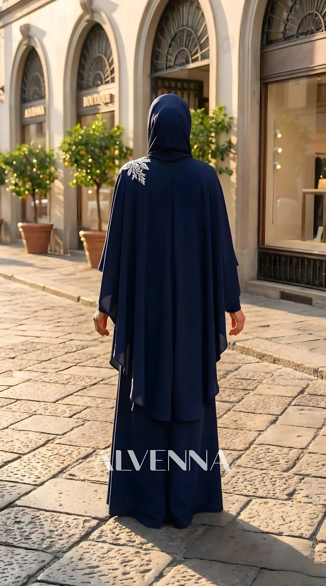 A2223 Asude Abiye | Lacivert 