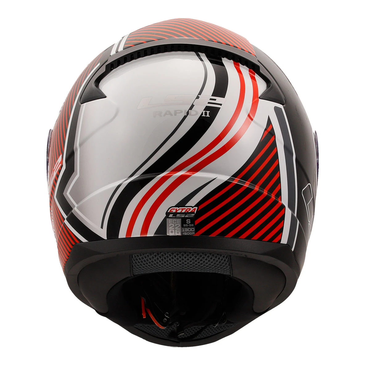 RAPID 2 EXTRA BEYAZ-KIRMIZI KASK