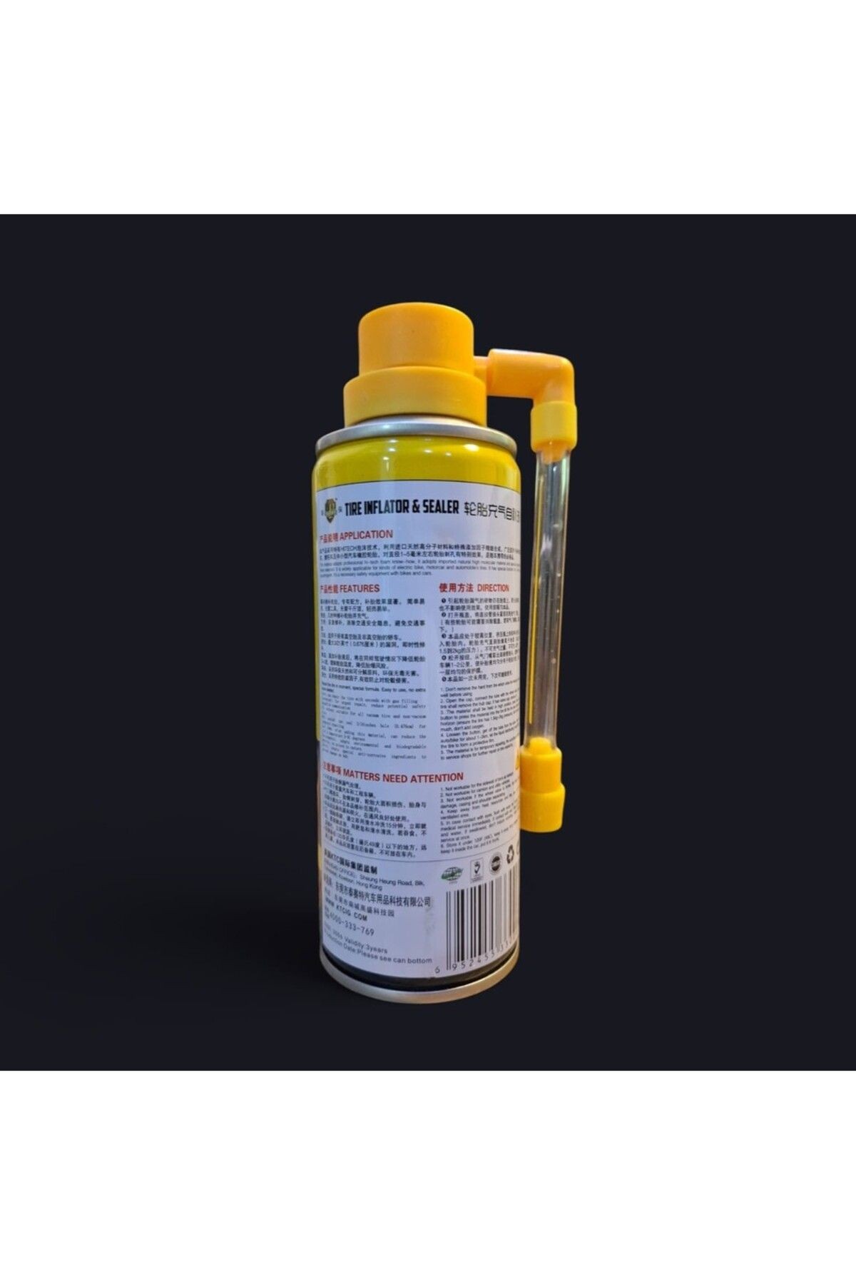 LASTİK TAMİR KİTİ ŞİŞİRMELİ 235 ml.