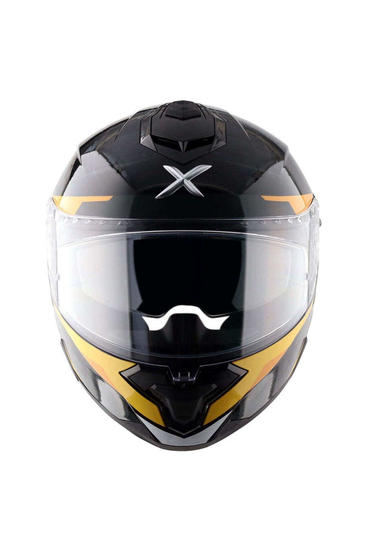 BRUTALE KRYPTIC FULL FACE PARLAK SİYAH SARI