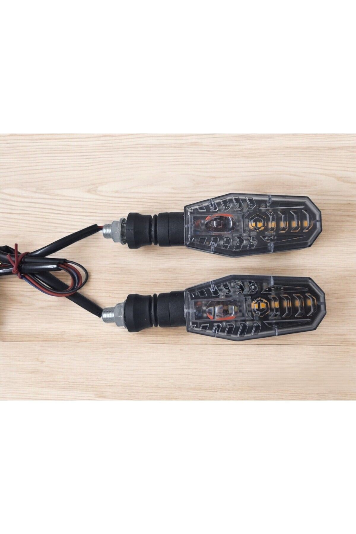 Motosiklet Led Sinyal Takım Sarı Işık Çok Fonksiyonlu Uyumlu Amerikan Park Modüllü ( 2 Adet Sinyal )