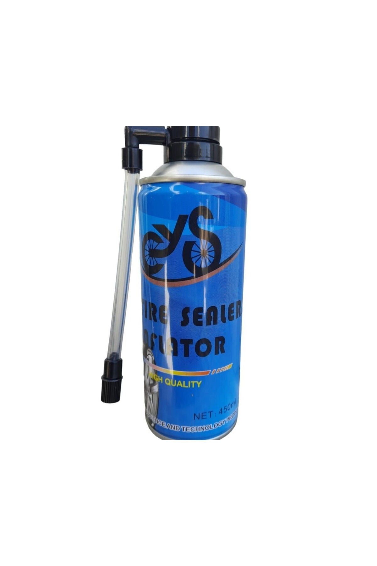 LASTİK TAMİR KİTİ ŞİŞİRMELİ 450 ml.( ARAÇ - MOTOR - BİSİKLET )  A KALİTE YENİ ÜRÜN