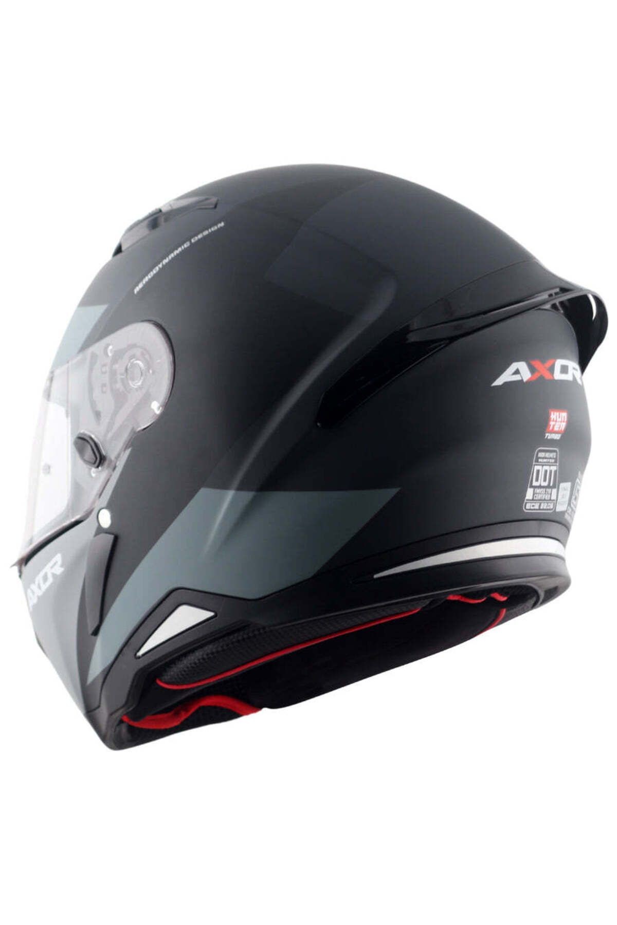 HUNTER TURBO - BLACK GREY DULL ECE 22.06