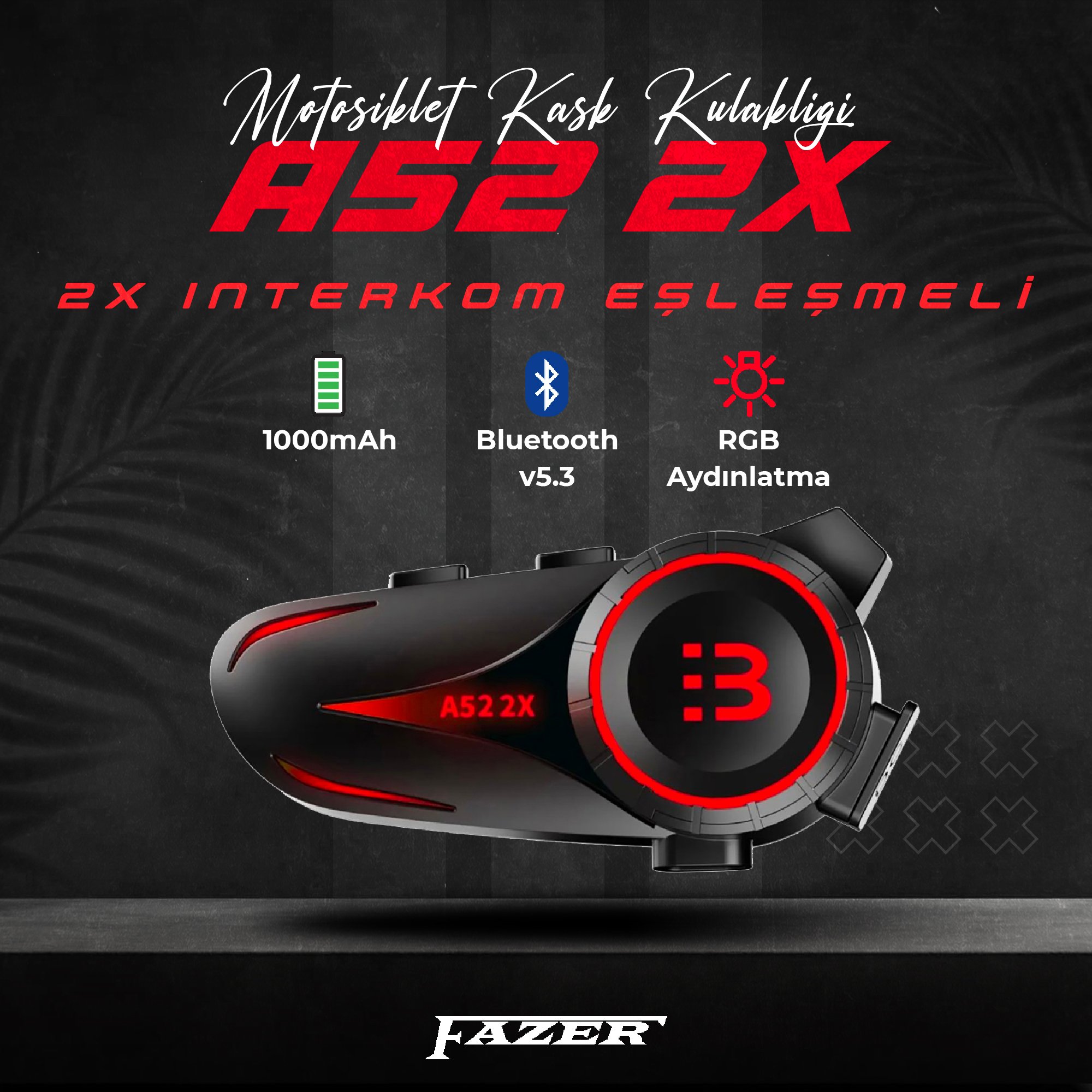FAZER A52-2X İNTERCOM 