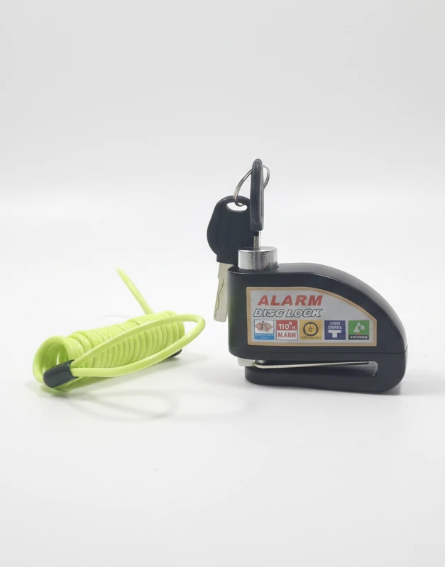  Alarmlı Disk Kilidi 110Db - Güvenlik Alarm Kilidi