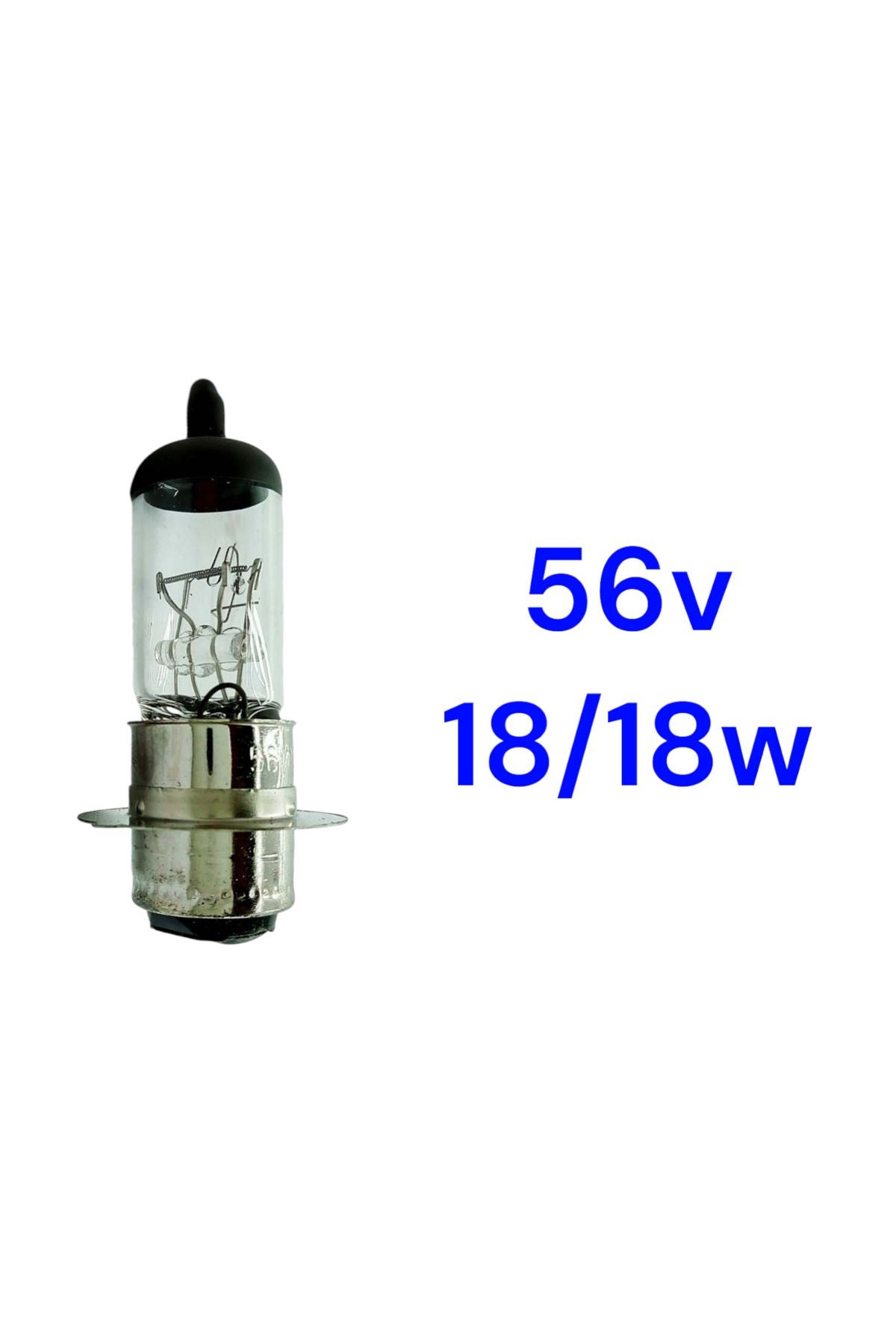 EBİKE FAR AMPÜLÜ 56V 18/18 CUB TİPİ FAR AMPÜL CİVALI ÇİFT TIRNAK/ EBİS FAR AMPÜL 56V18*18