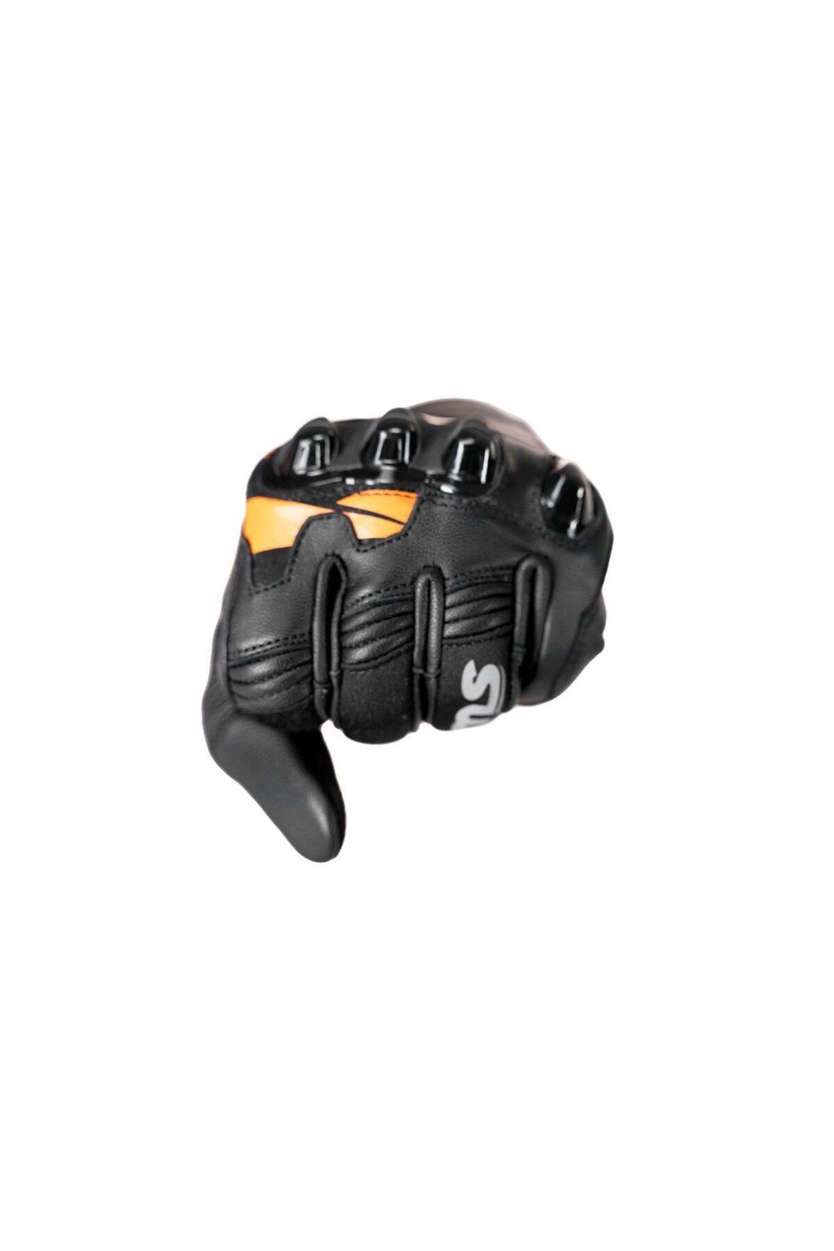 CURVE Orange Motosiklet Eldiveni  4 Mevsim Serisi Motosiklet Eldiven