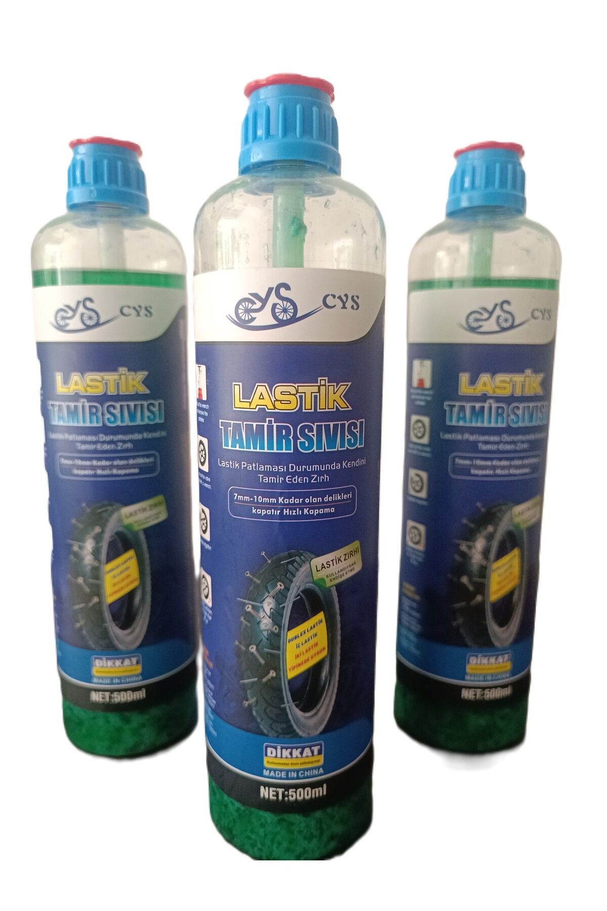 SIVI LASTİK TAMİR KİTİ PARÇACIKLI 500 ml İTH