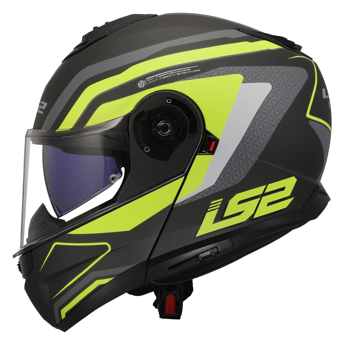 STROBE 2 PHANTOM MAT TITANIUM-NEON SARI KASK