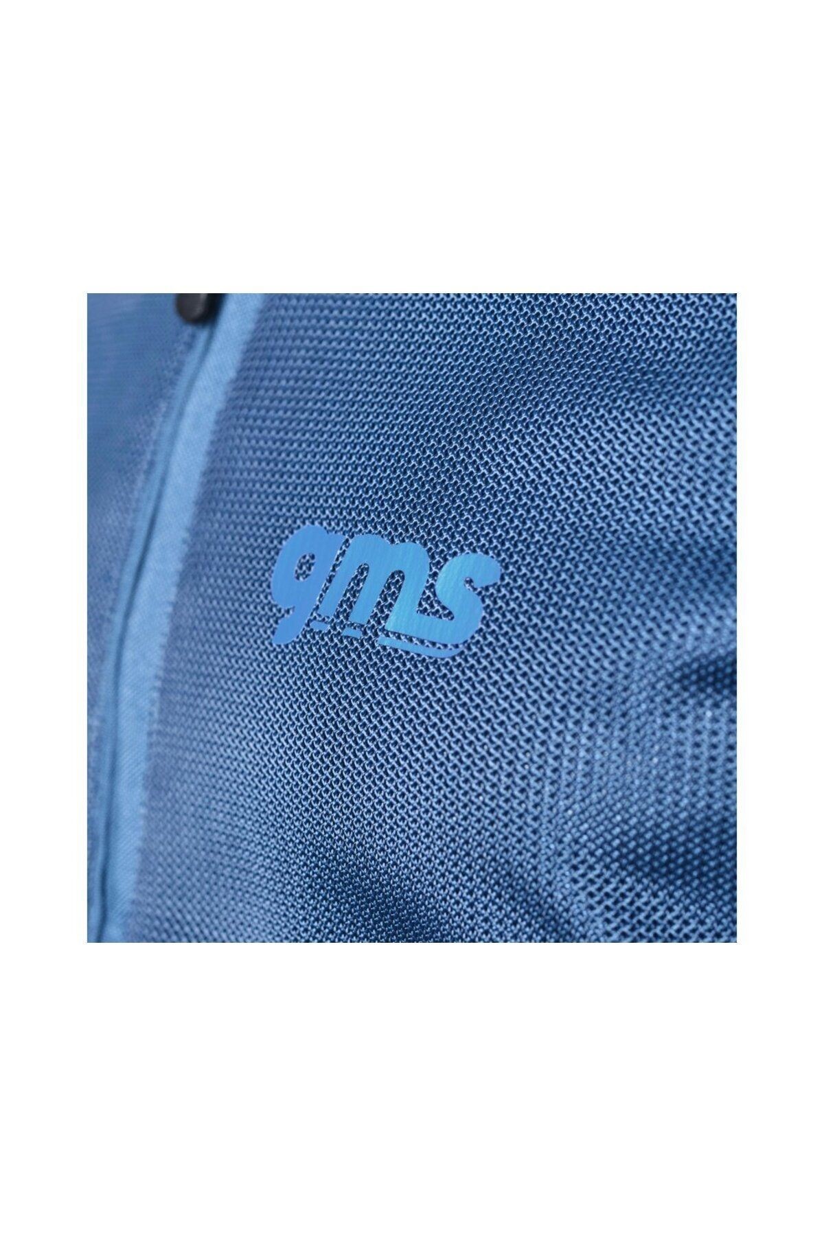 FIFTYSIX.7 NAVY BLUE Yazlık Fileli Korumalı Motosiklet Montu