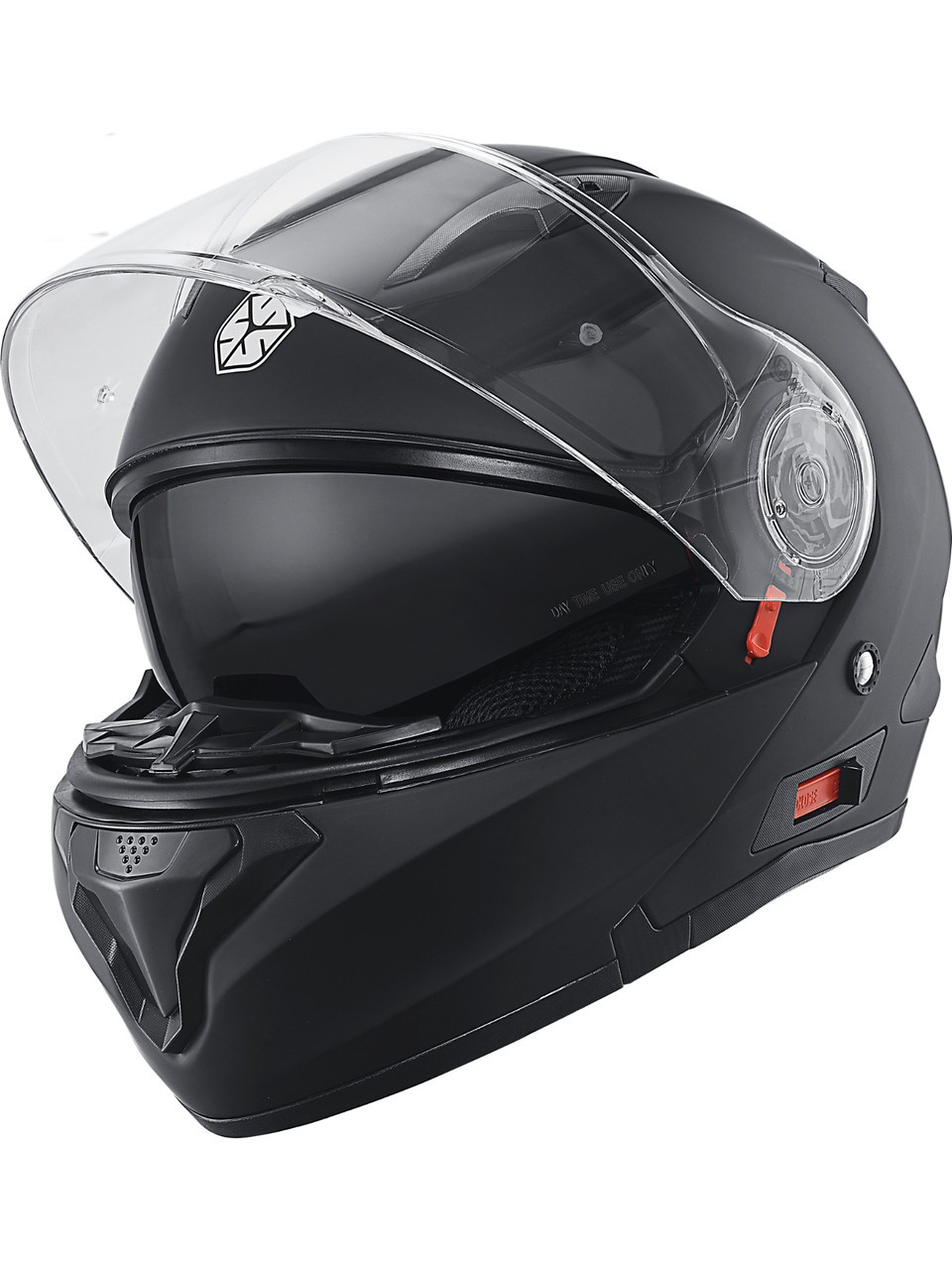 FF-868 NIGHT Çene Açılır Motosiklet Kaskı | Güneş Vizörlü DOT-CE Onaylı ABS