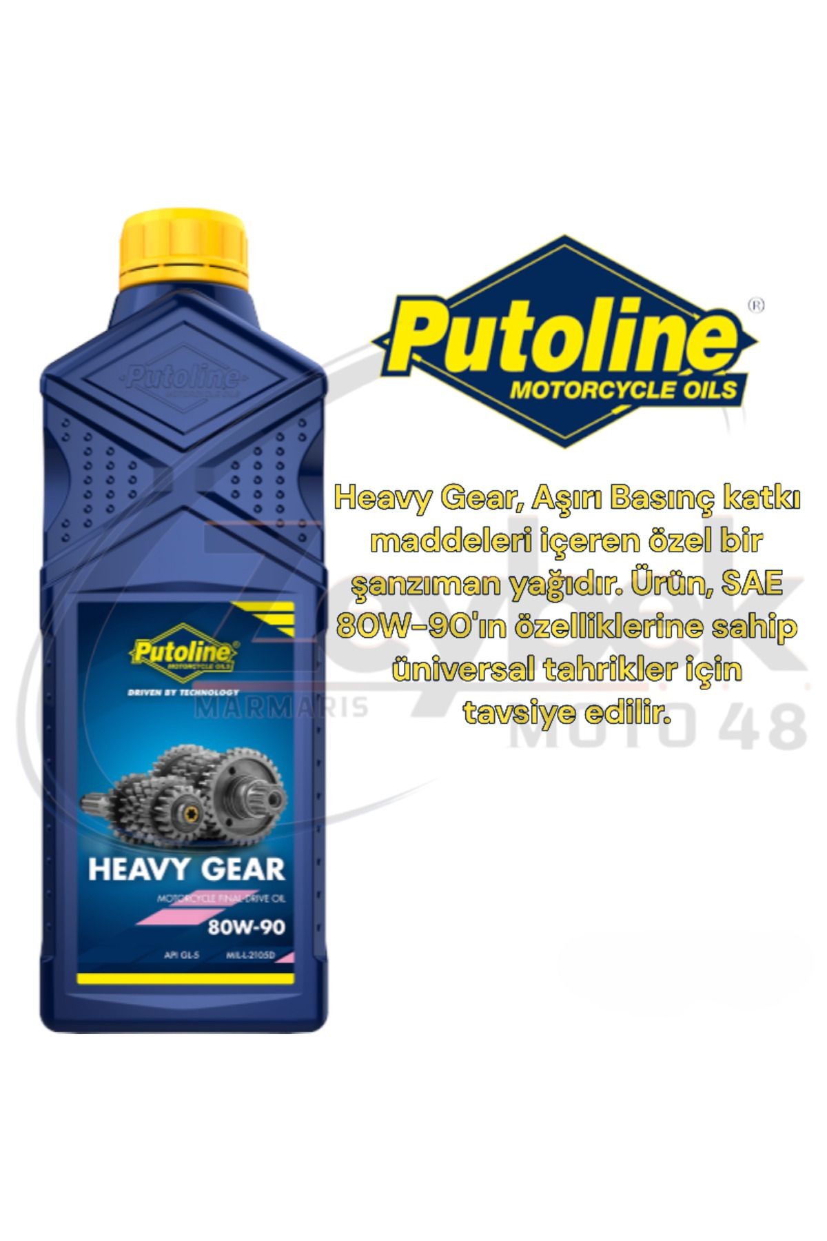 ŞANZIMAN YAĞI 80W90 - HEAVY GEAR 80W-90