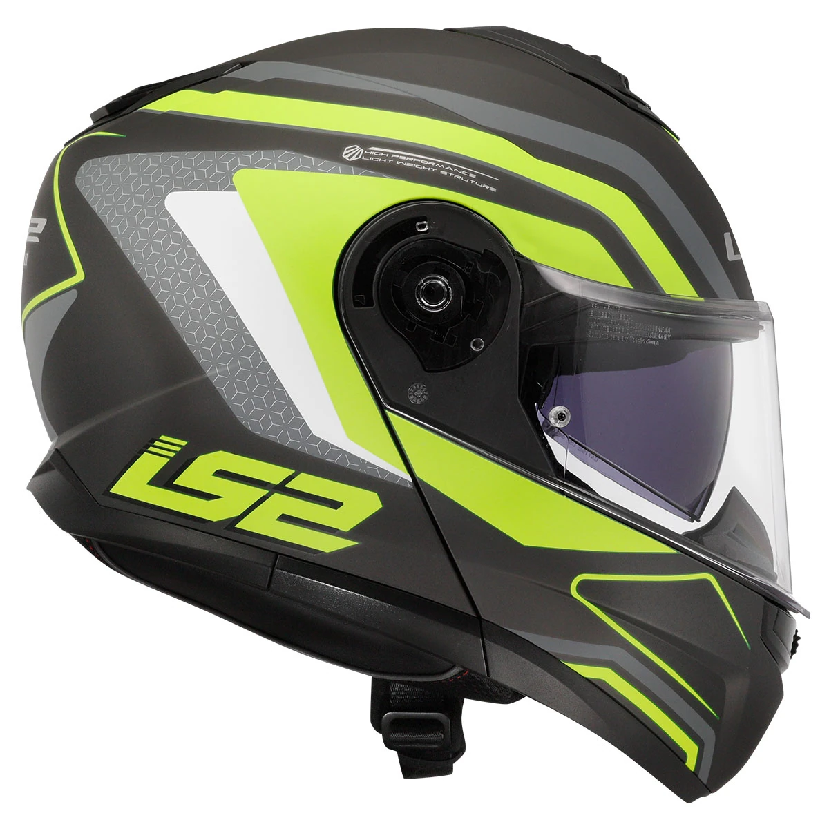 STROBE 2 PHANTOM MAT TITANIUM-NEON SARI KASK