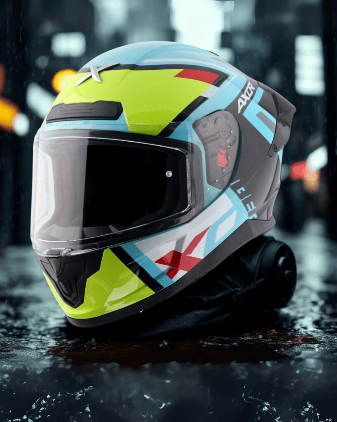 AXOR SABER X SPORTS - BLACK NEON YELLOW