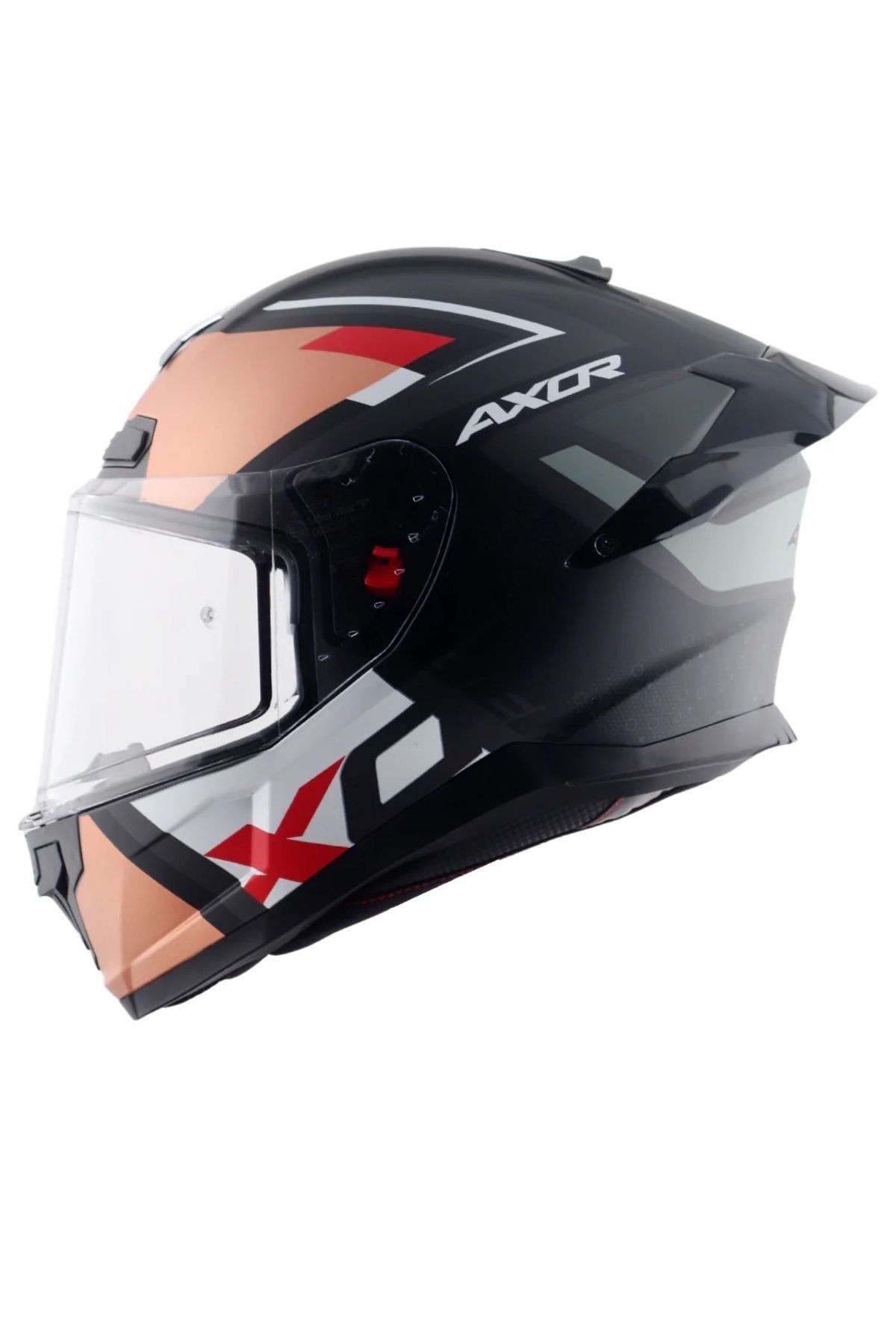 Saber X-Sport KASK MAT SİYAH TURUNCU