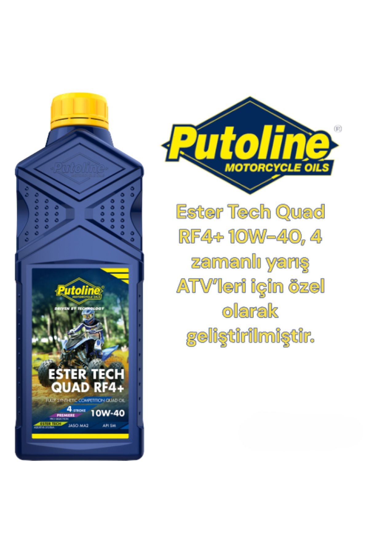 RF4+ 10W-40 ATV YAĞI ESTER TECH QUAD