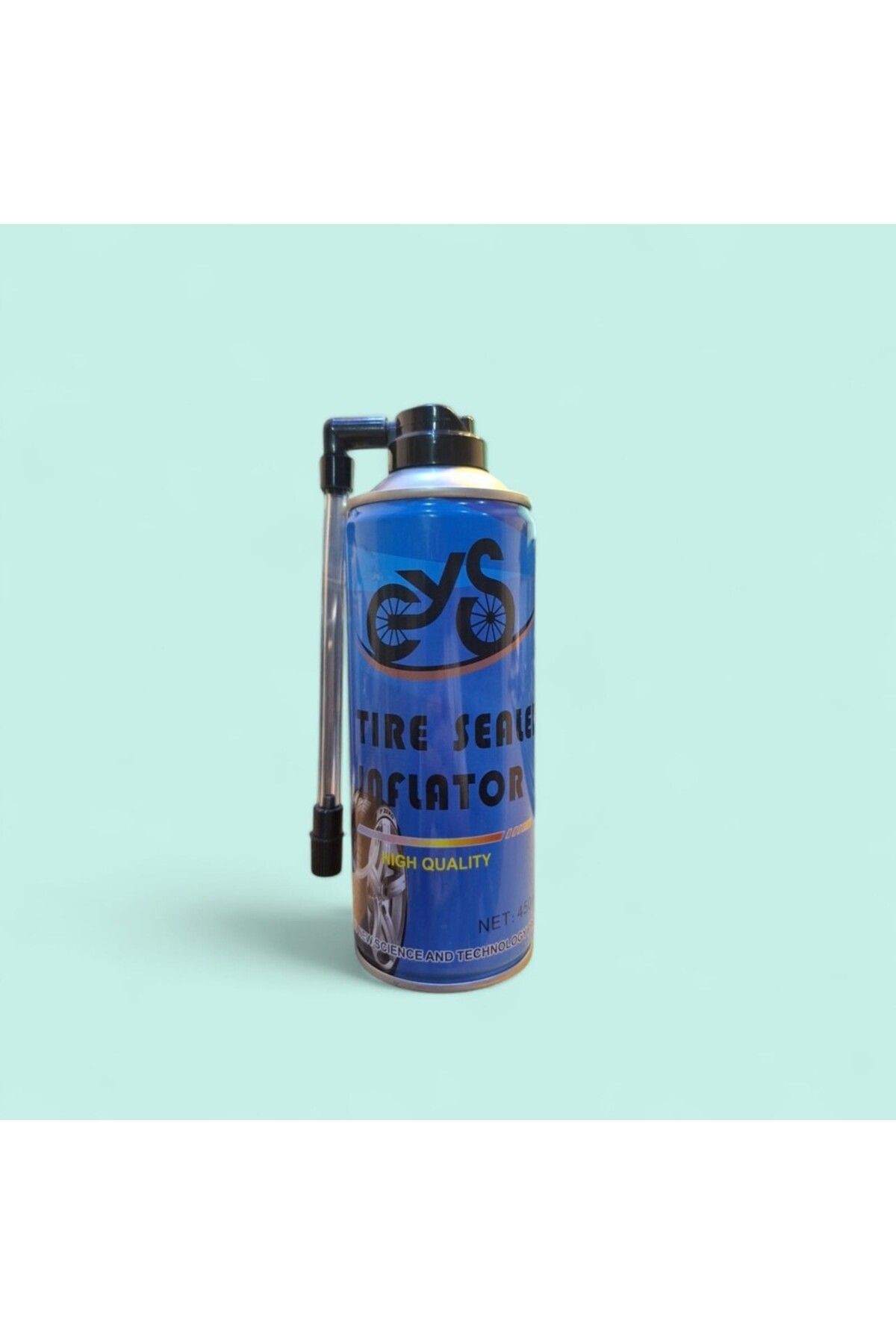 LASTİK TAMİR KİTİ ŞİŞİRMELİ 450 ml.( ARAÇ - MOTOR - BİSİKLET )  A KALİTE YENİ ÜRÜN