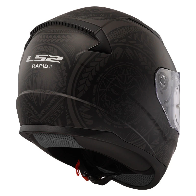  RAPID 2 TAKAROA MAT SİYAH KASK