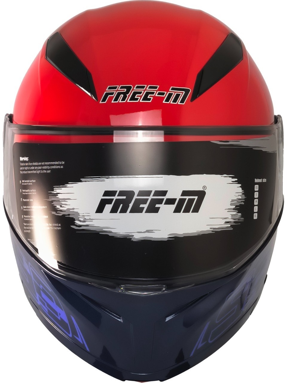 FR-965 93 Design Çene Açılır Motosiklet Kaskı | CE Onaylı, Güneş Vizörlü ABS