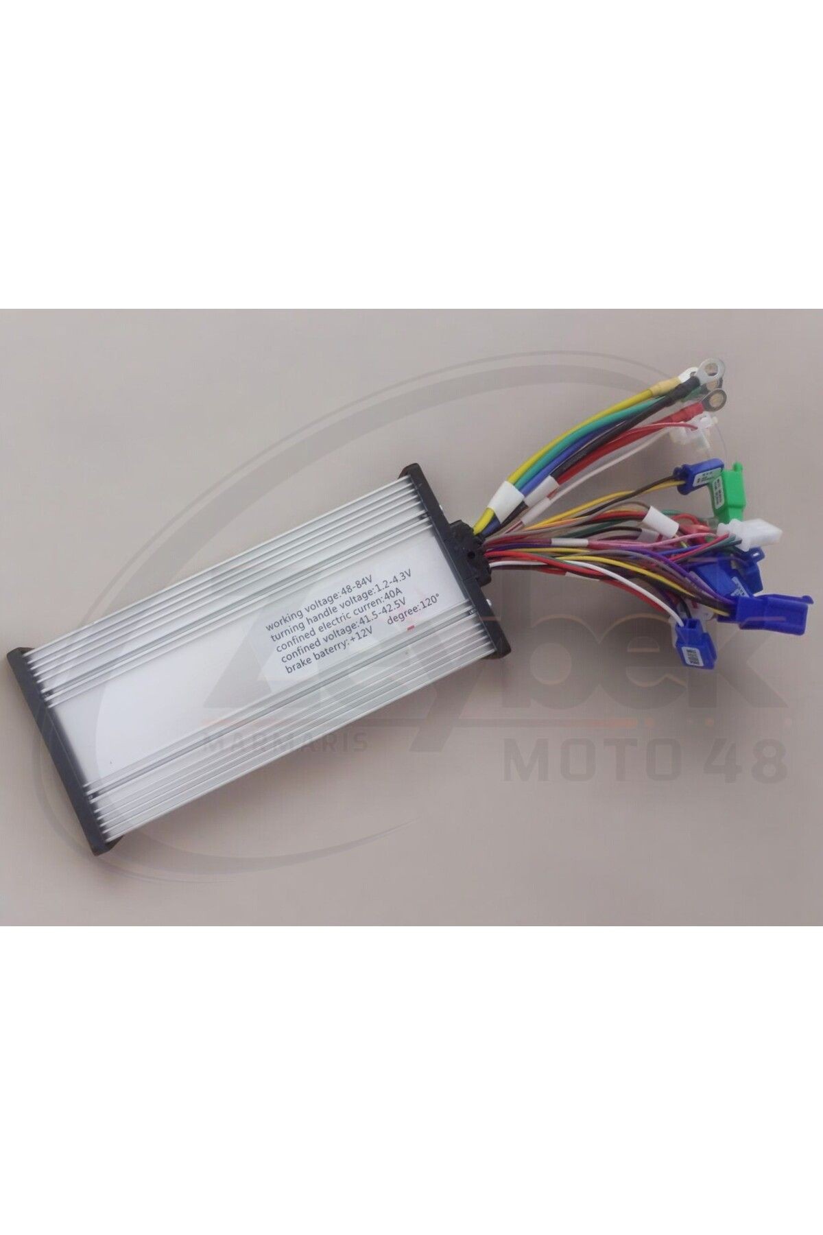 AKILLI BEYİN 48/60/72/84V UYUMLU 40AH 1200W SESSİZ YAVAŞ KALKIŞ