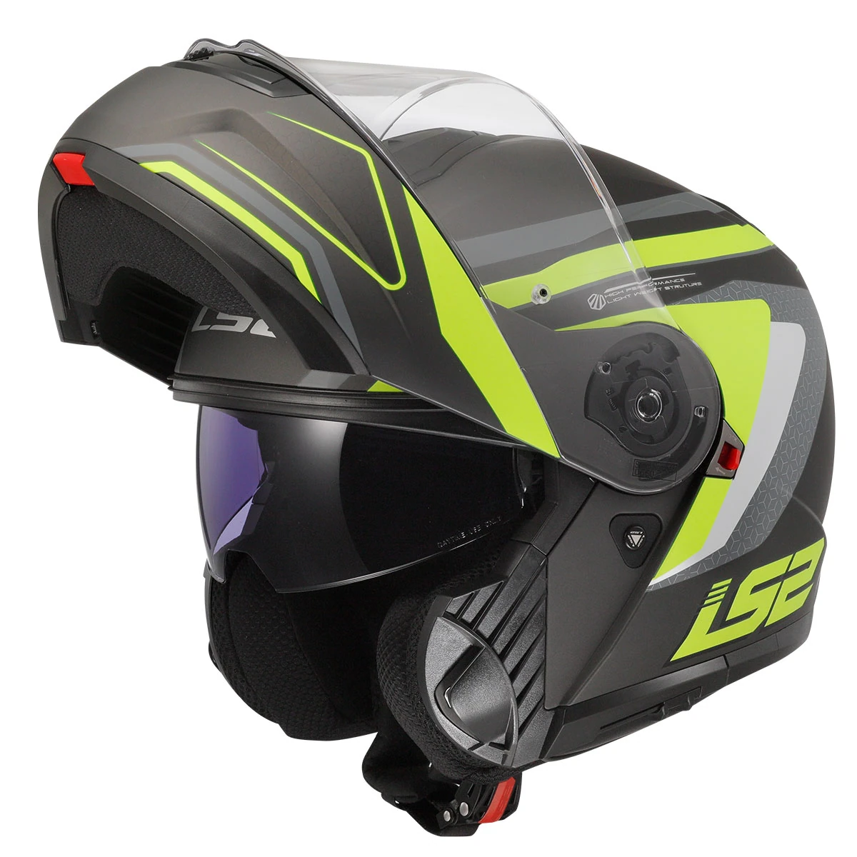 STROBE 2 PHANTOM MAT TITANIUM-NEON SARI KASK