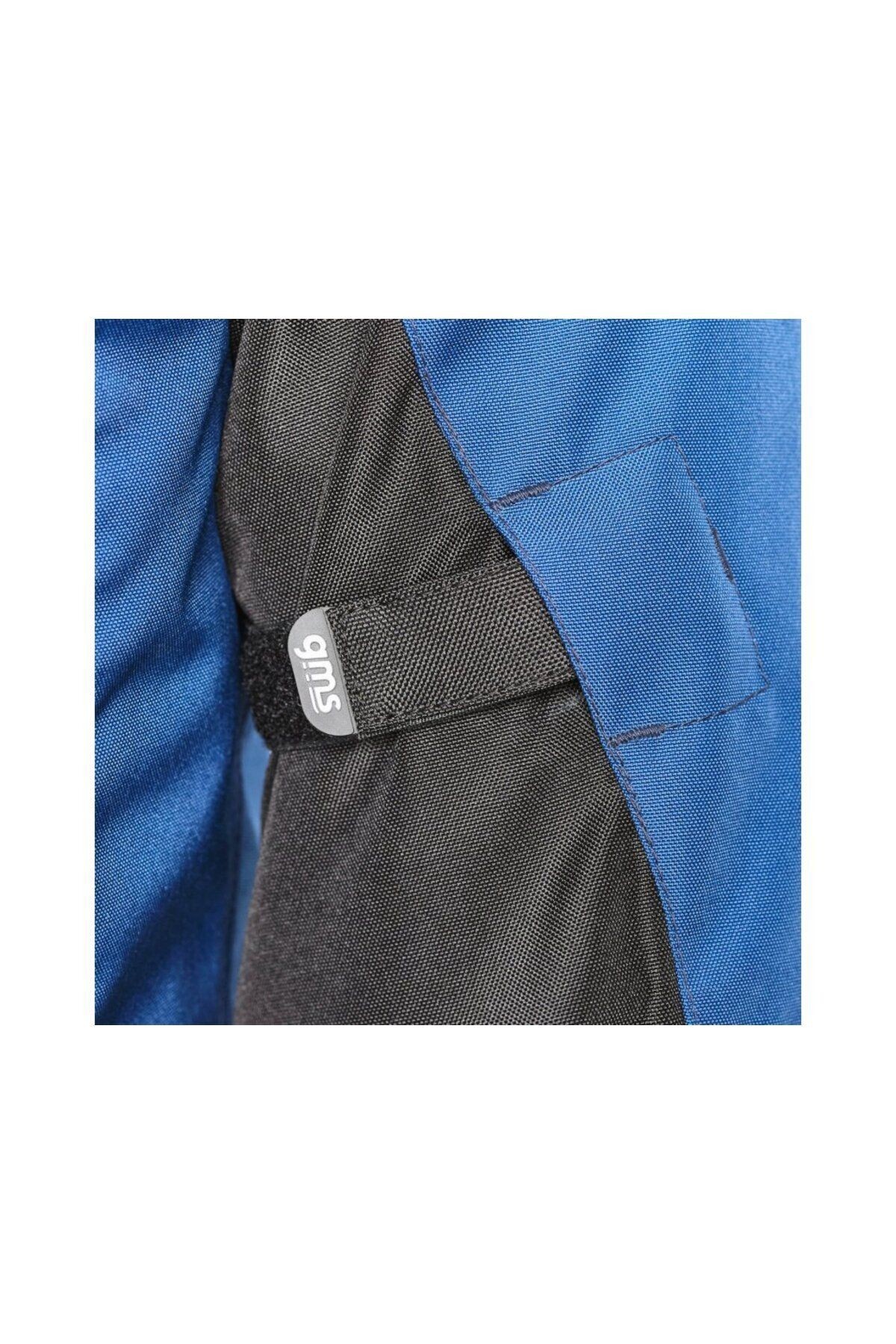KASAI NAVY BLUE 4 Mevsimlik Korumalı Motosiklet Montu