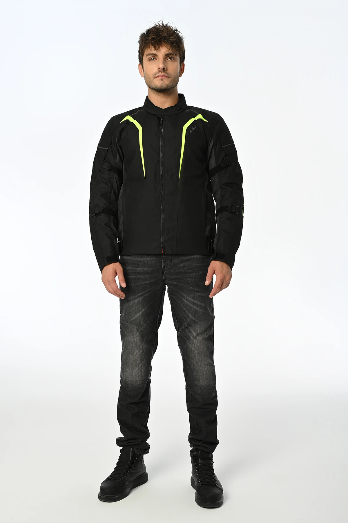 SEPANG MONT SİYAH-GRİ-NEON SARI