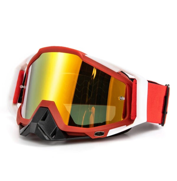  MX38 %100 Cross Model Gözlük – Red | Ekstra Lens + Çanta Hediyeli