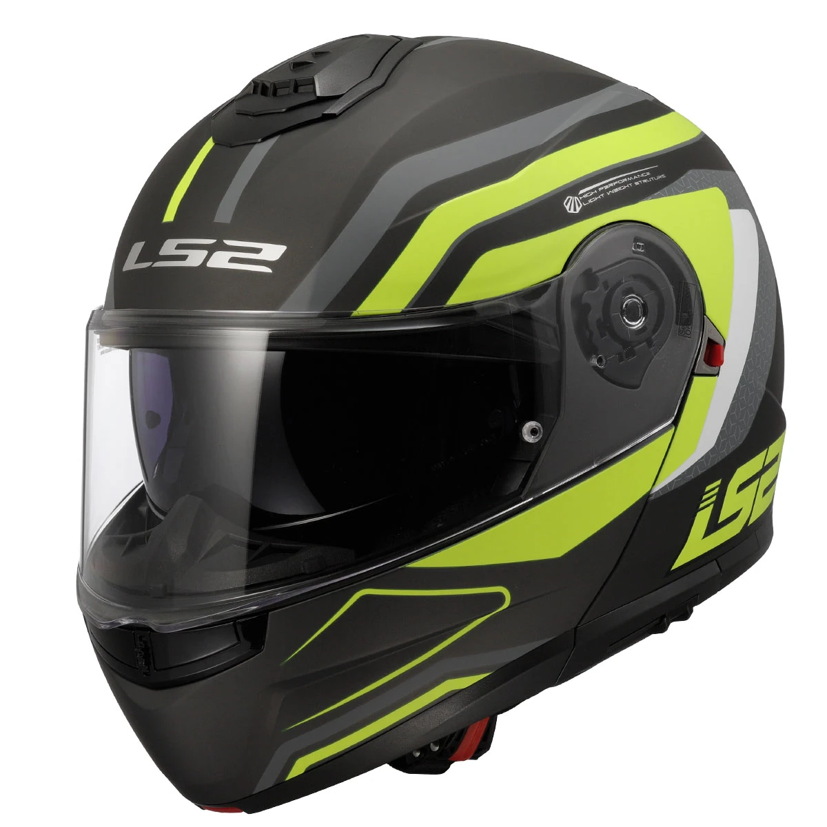 STROBE 2 PHANTOM MAT TITANIUM-NEON SARI KASK