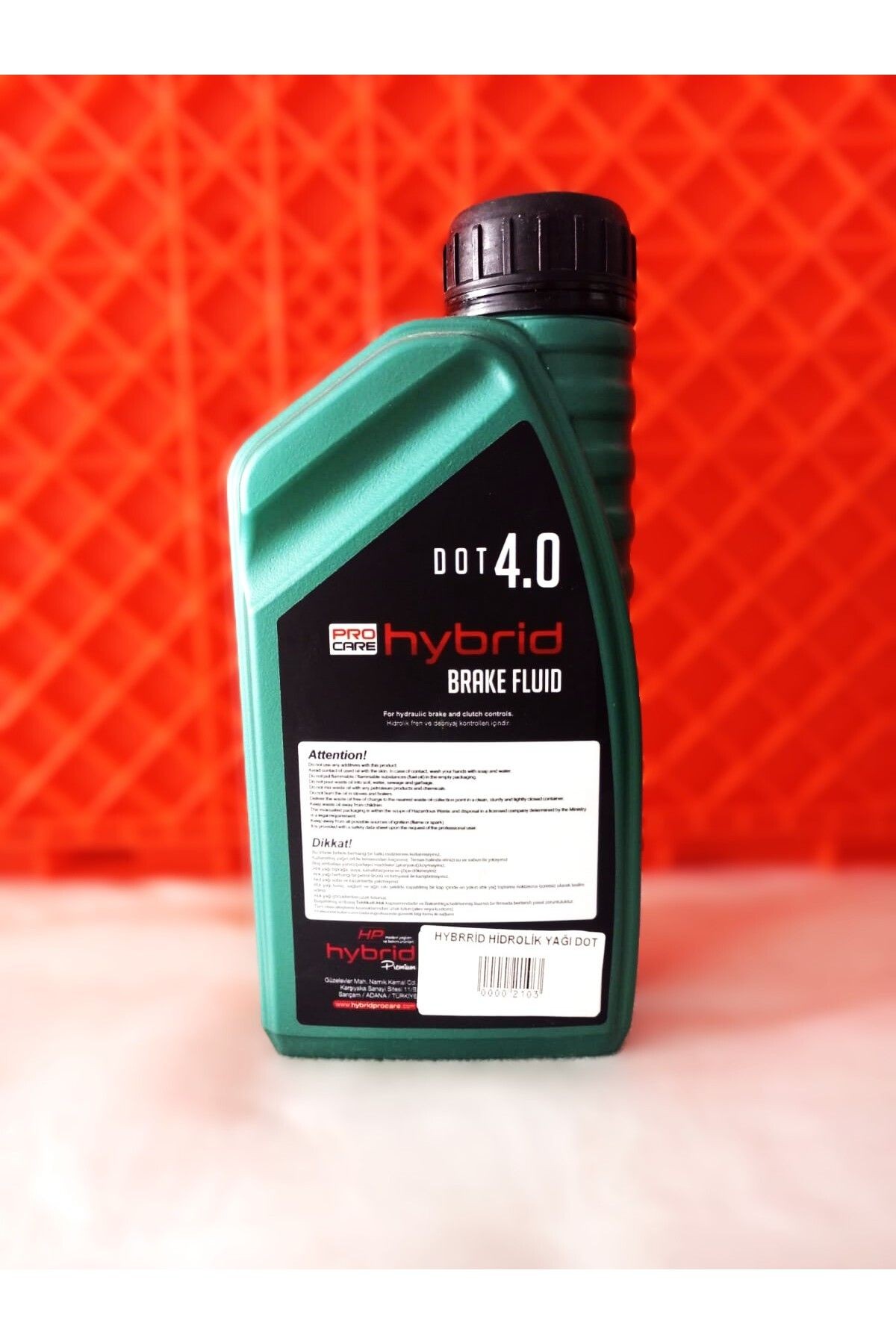 HYBRRİD HİDROLİK YAĞI DOT 4.0