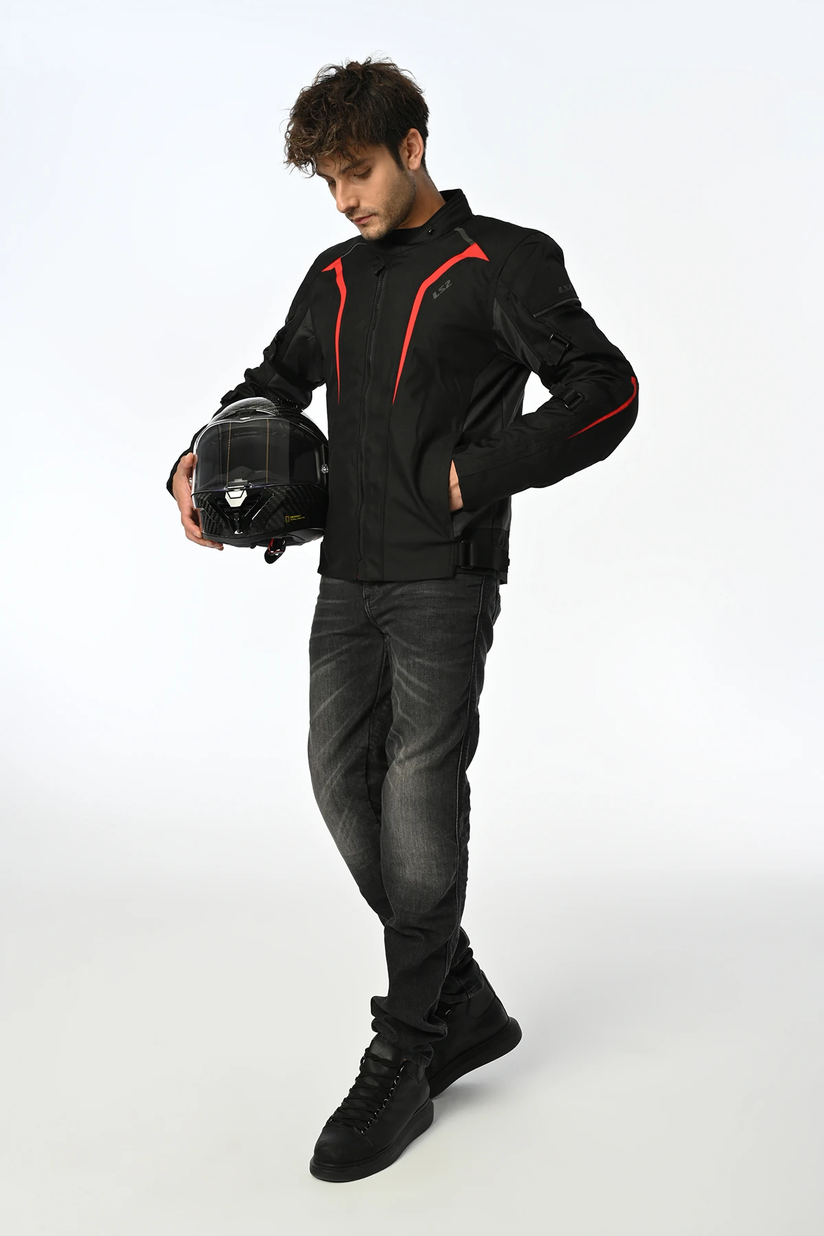 SEPANG MONT SİYAH-GRİ-KIRMIZI