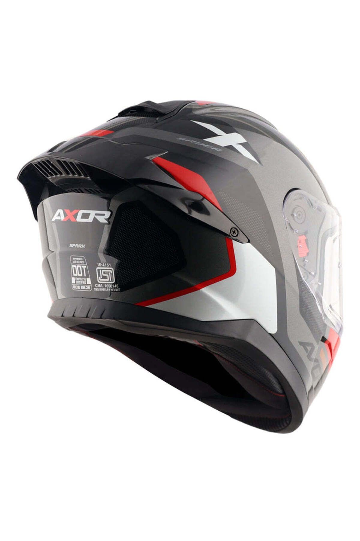 SABER SPARK - GREY RED DULL ECE 22.06