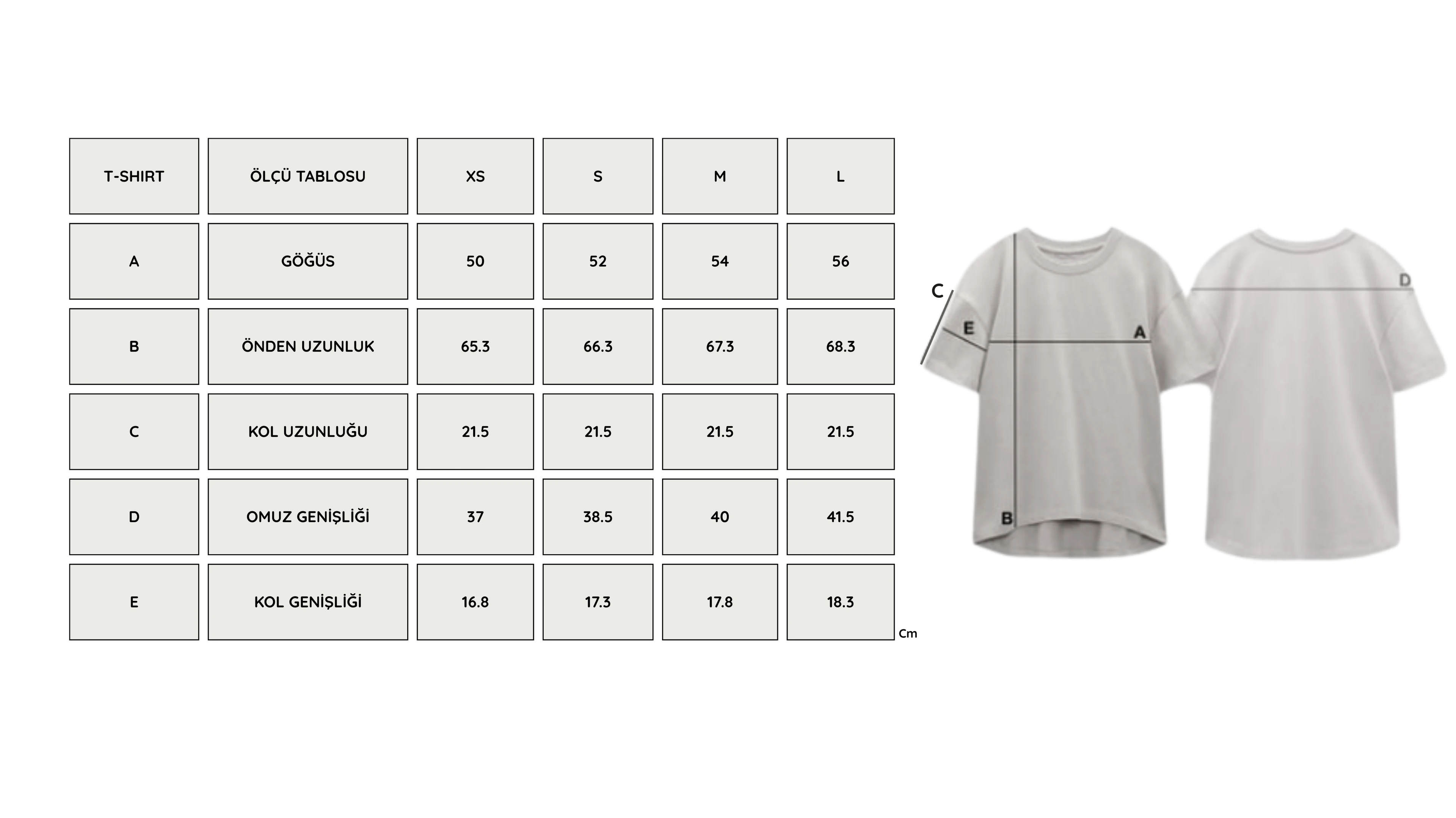 Baskılı White T-Shirt