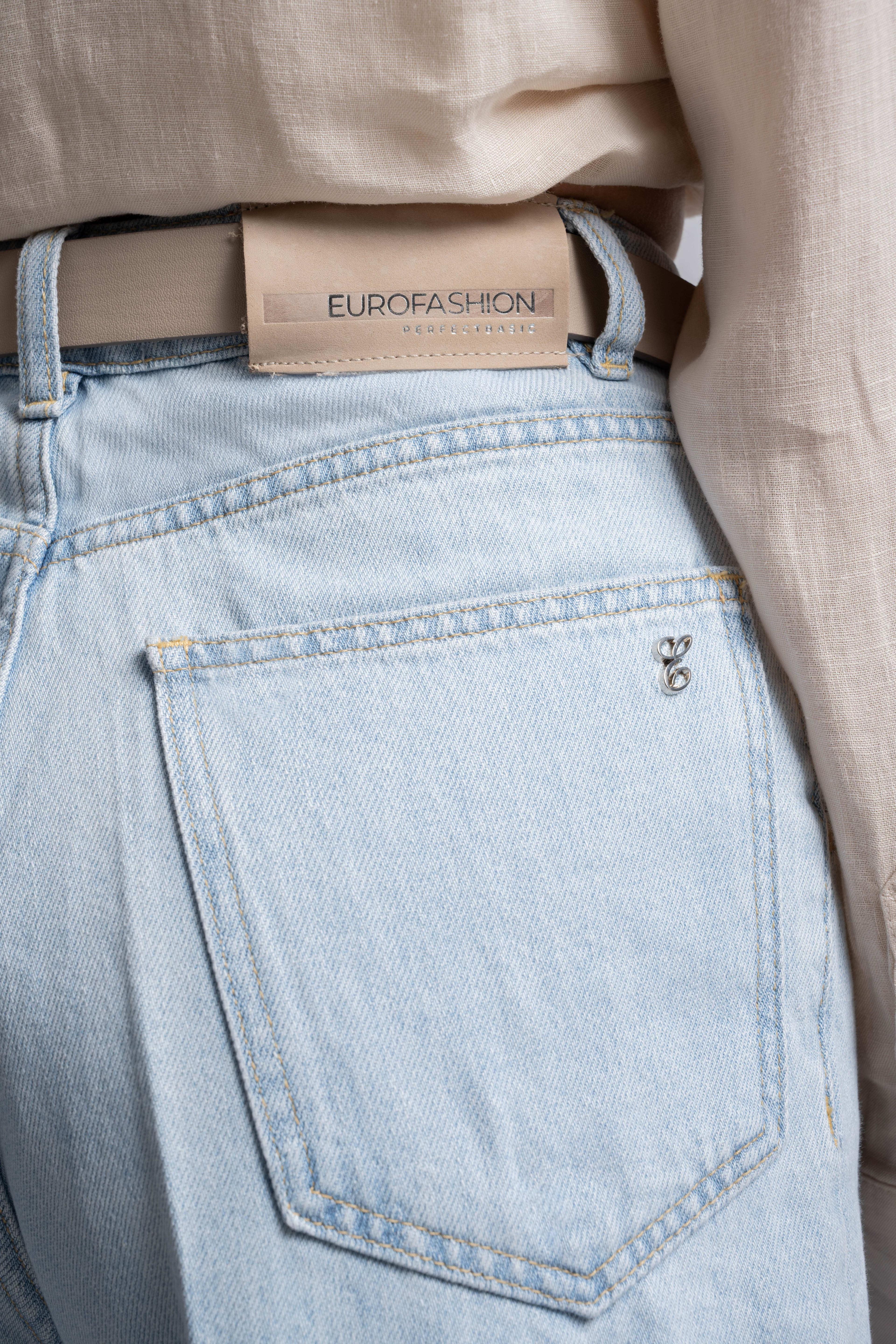 Mavi Mini Jean Şort