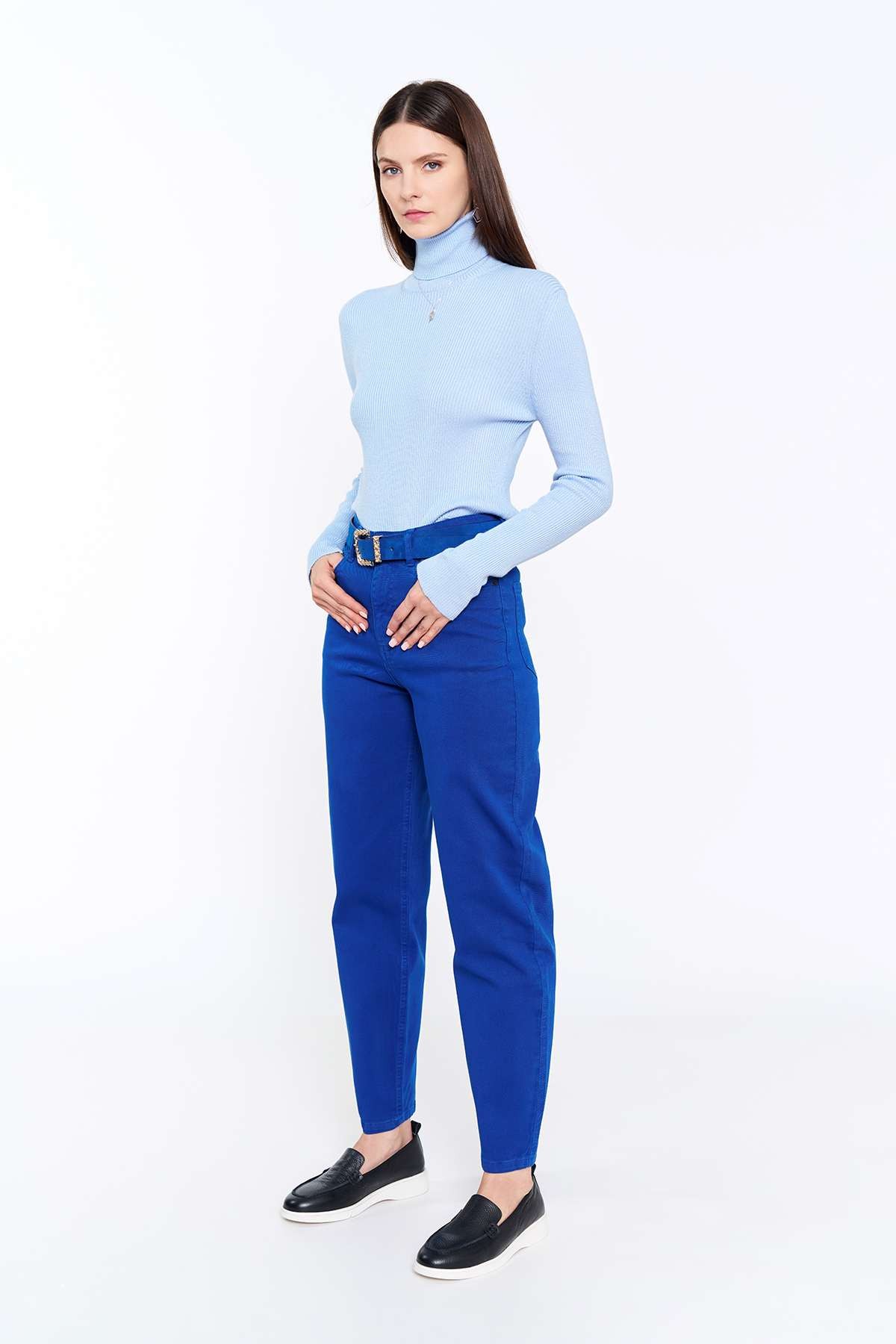 Saks Mavi Lena Denim Pantolon