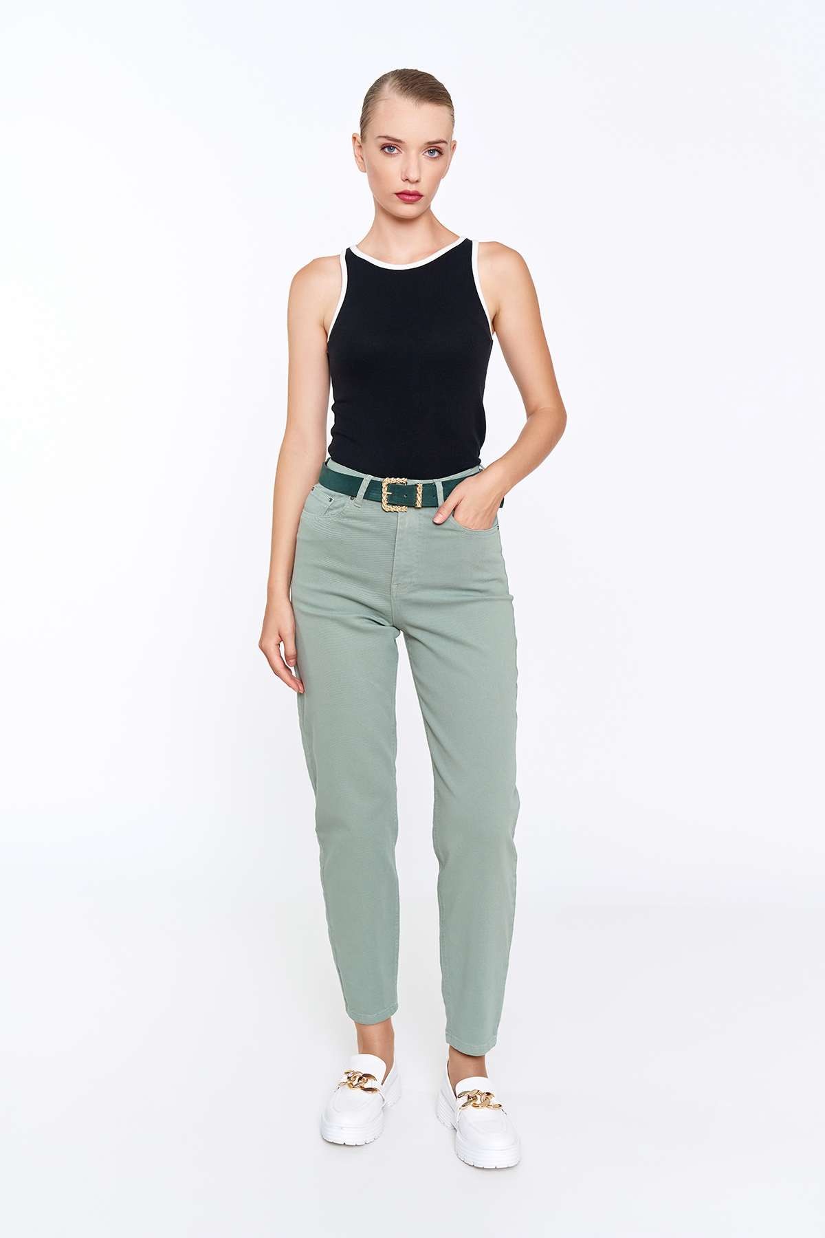 Mint Lena Denim Pantolon