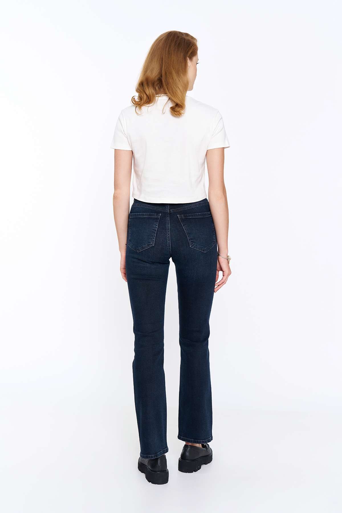 Lacivert Regular Fit Jean