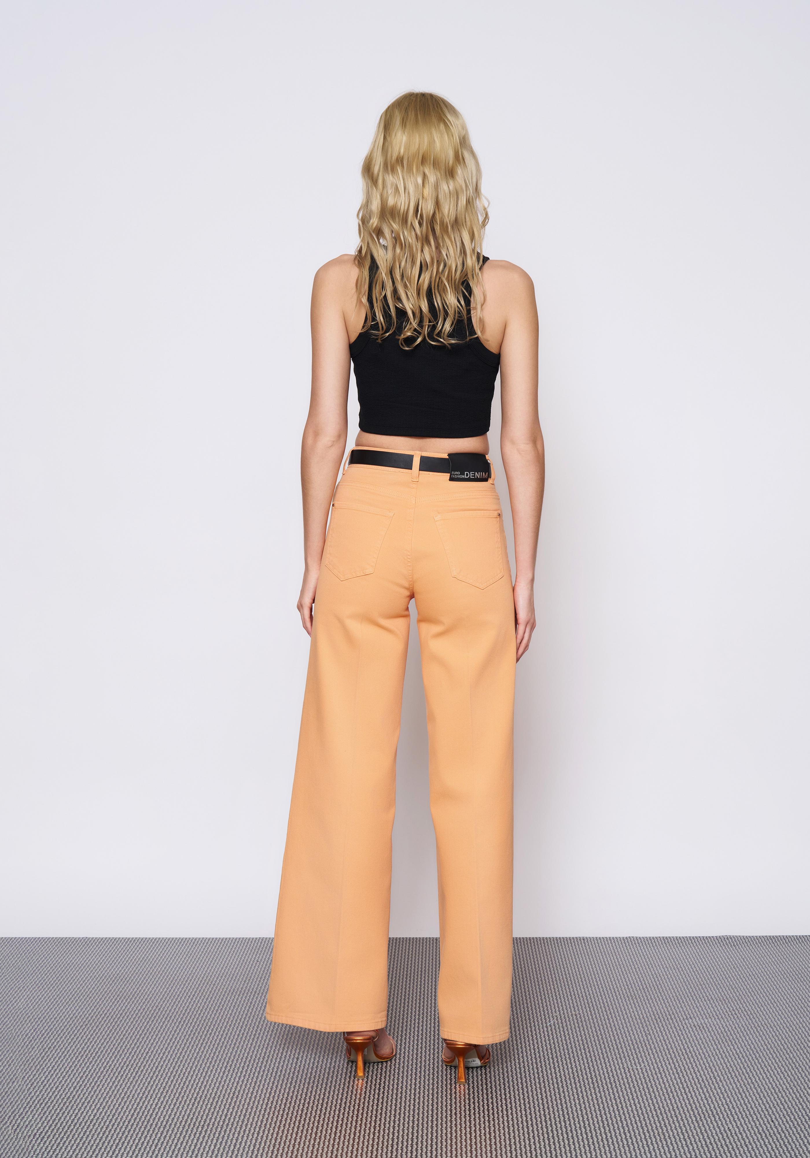 Lisa Klasik Cep Denim Pantolon