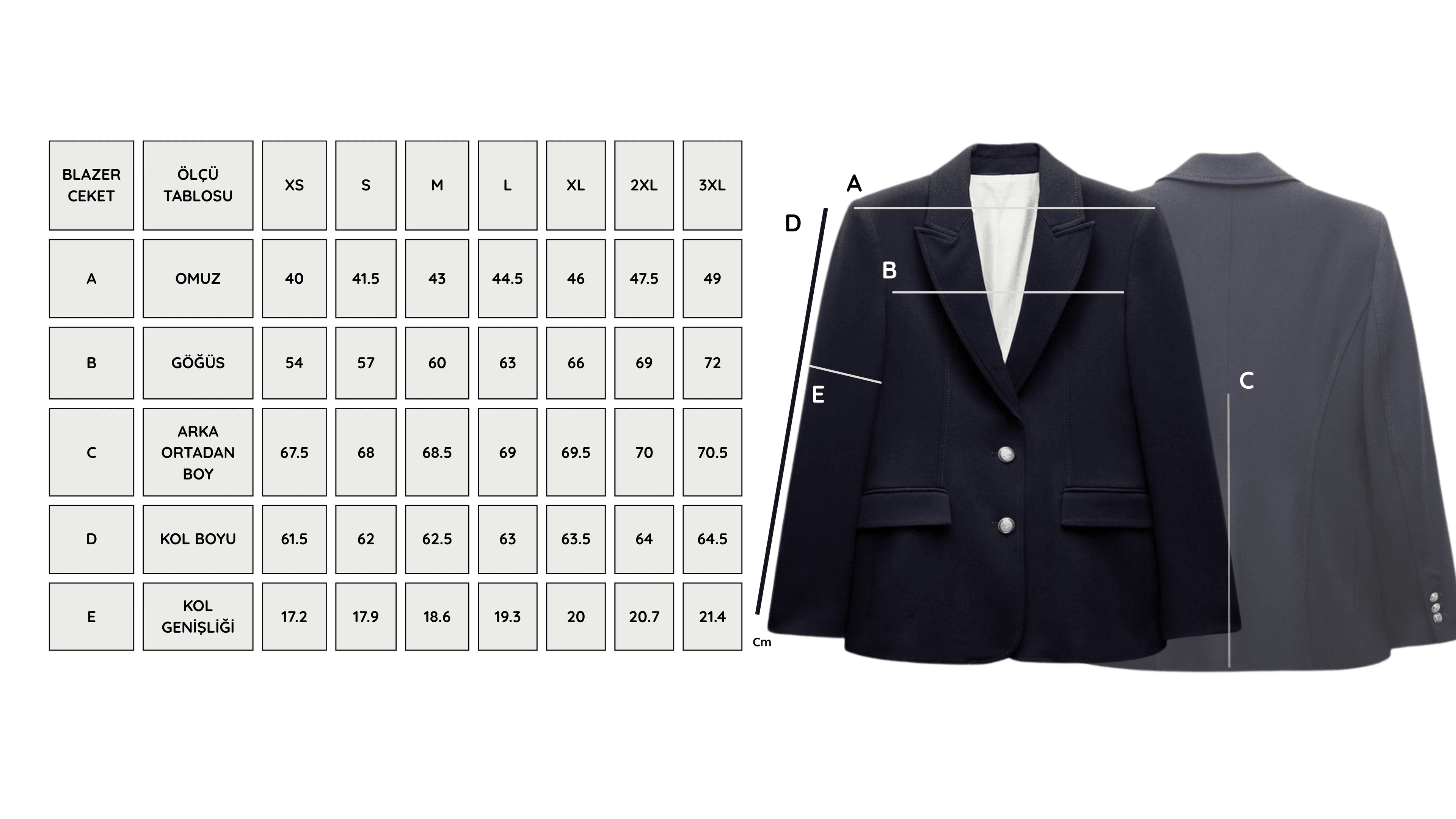 Blazer Ceket Takım Mavi ve Çizgili Gömlek Kombini