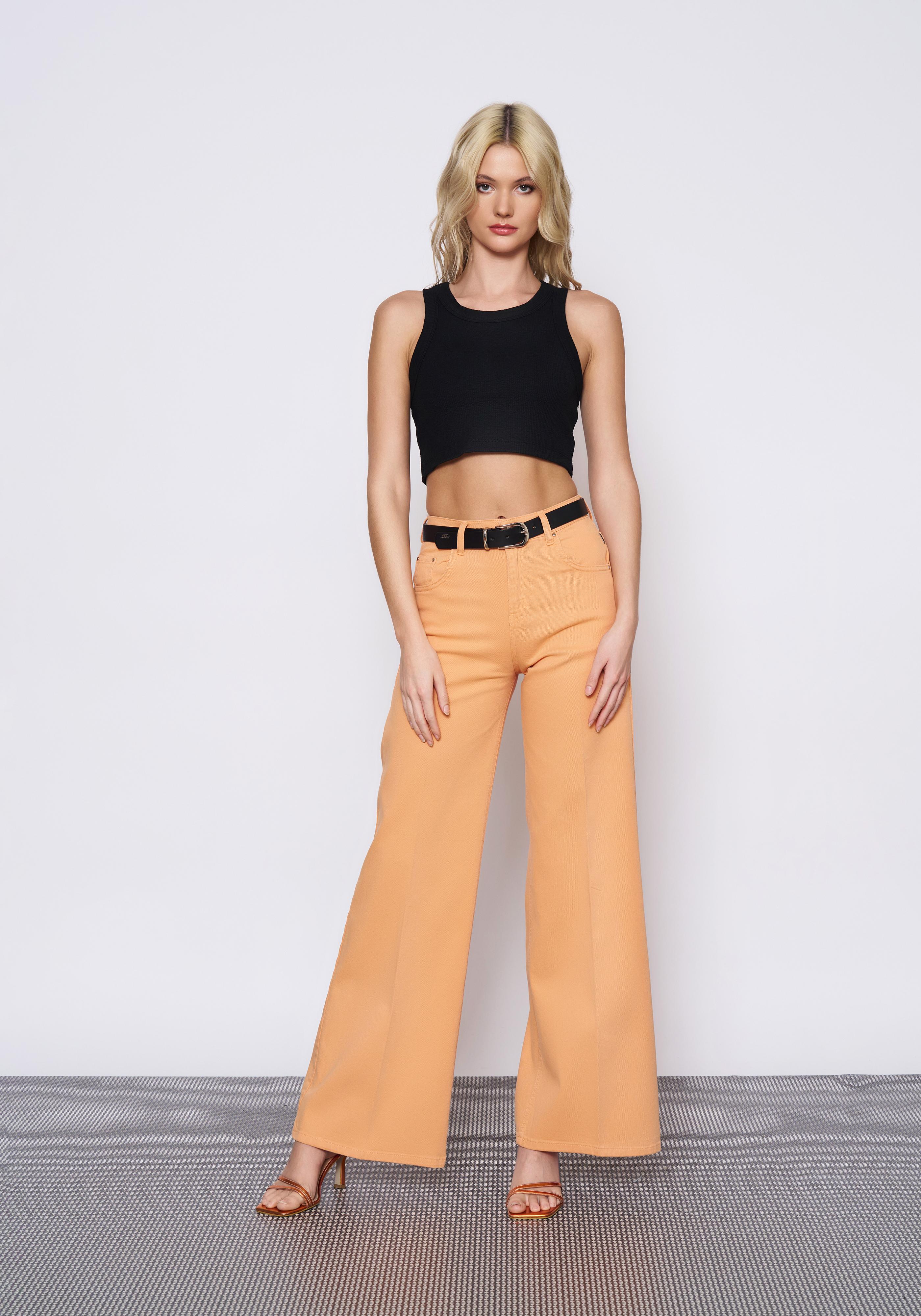 Lisa Klasik Cep Denim Pantolon