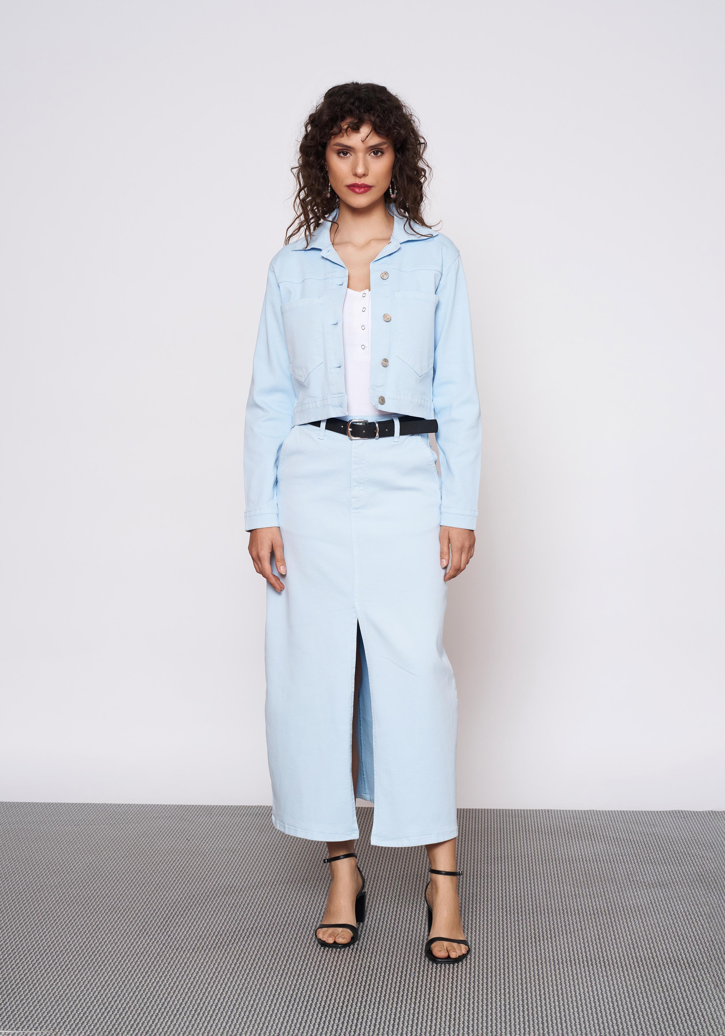 Bolero Denim Ceket