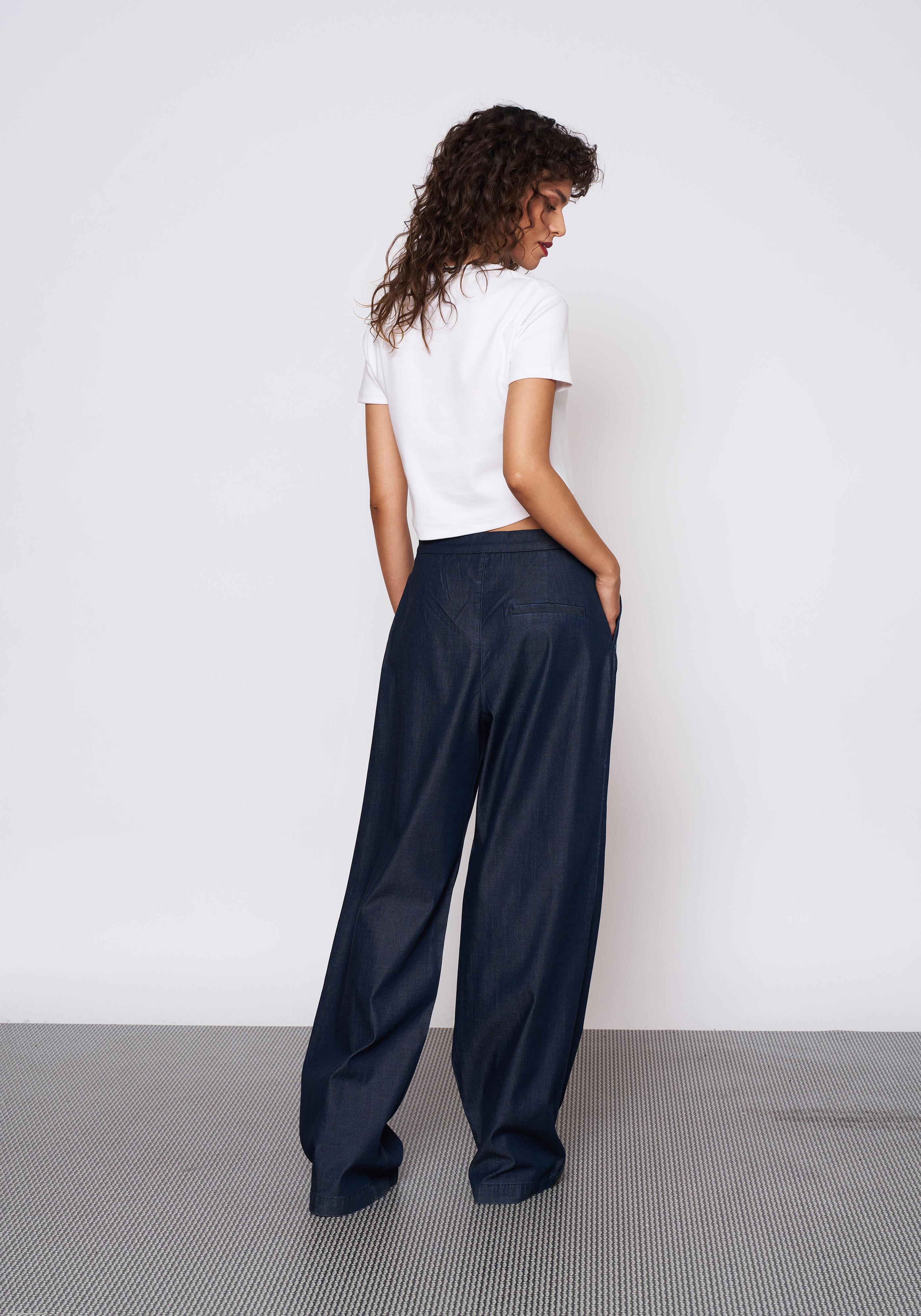 Wide Leg Rins Pantolon
