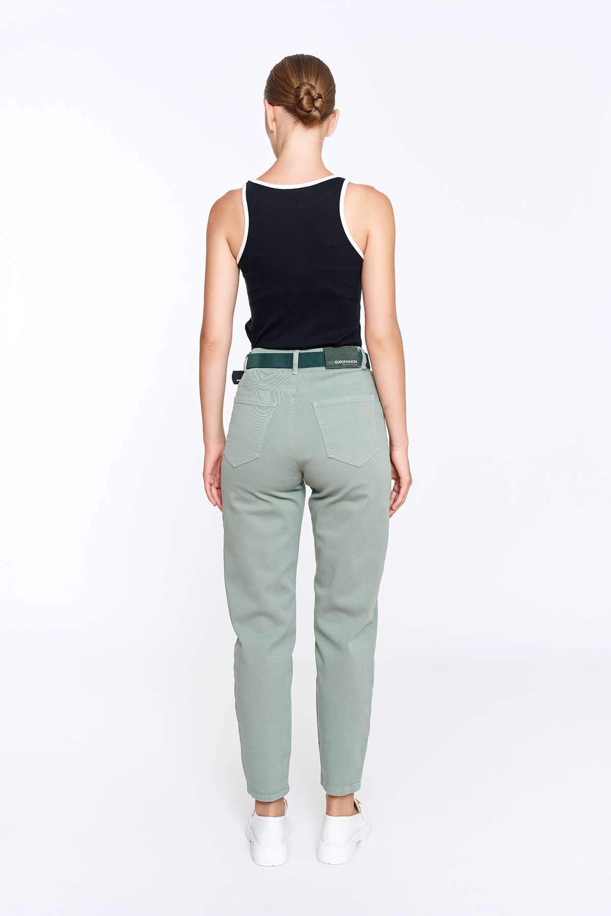 Mint Lena Denim Trousers