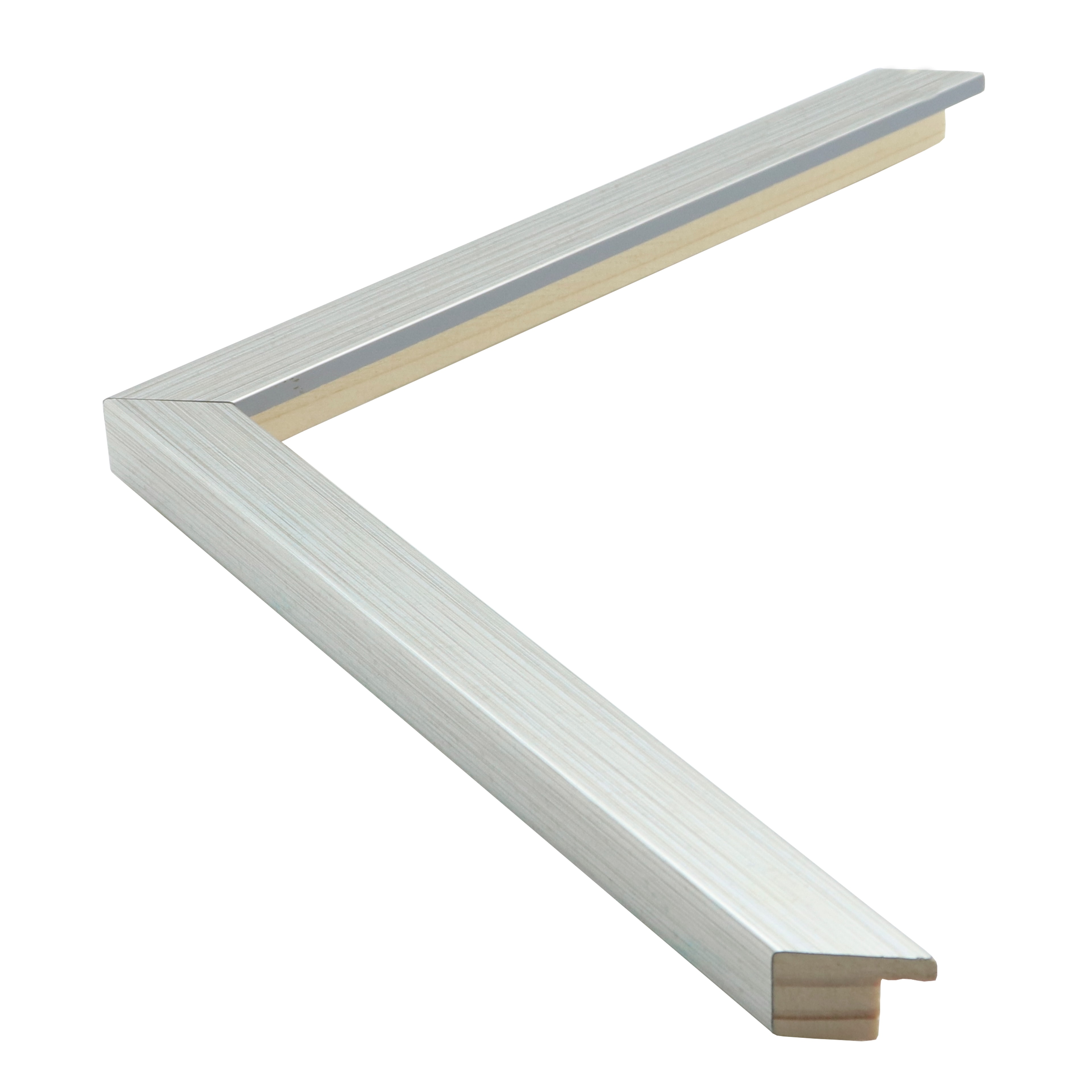 ÇERÇEVE KALIP ÇAM 1717-665 METAL GÜMÜŞ