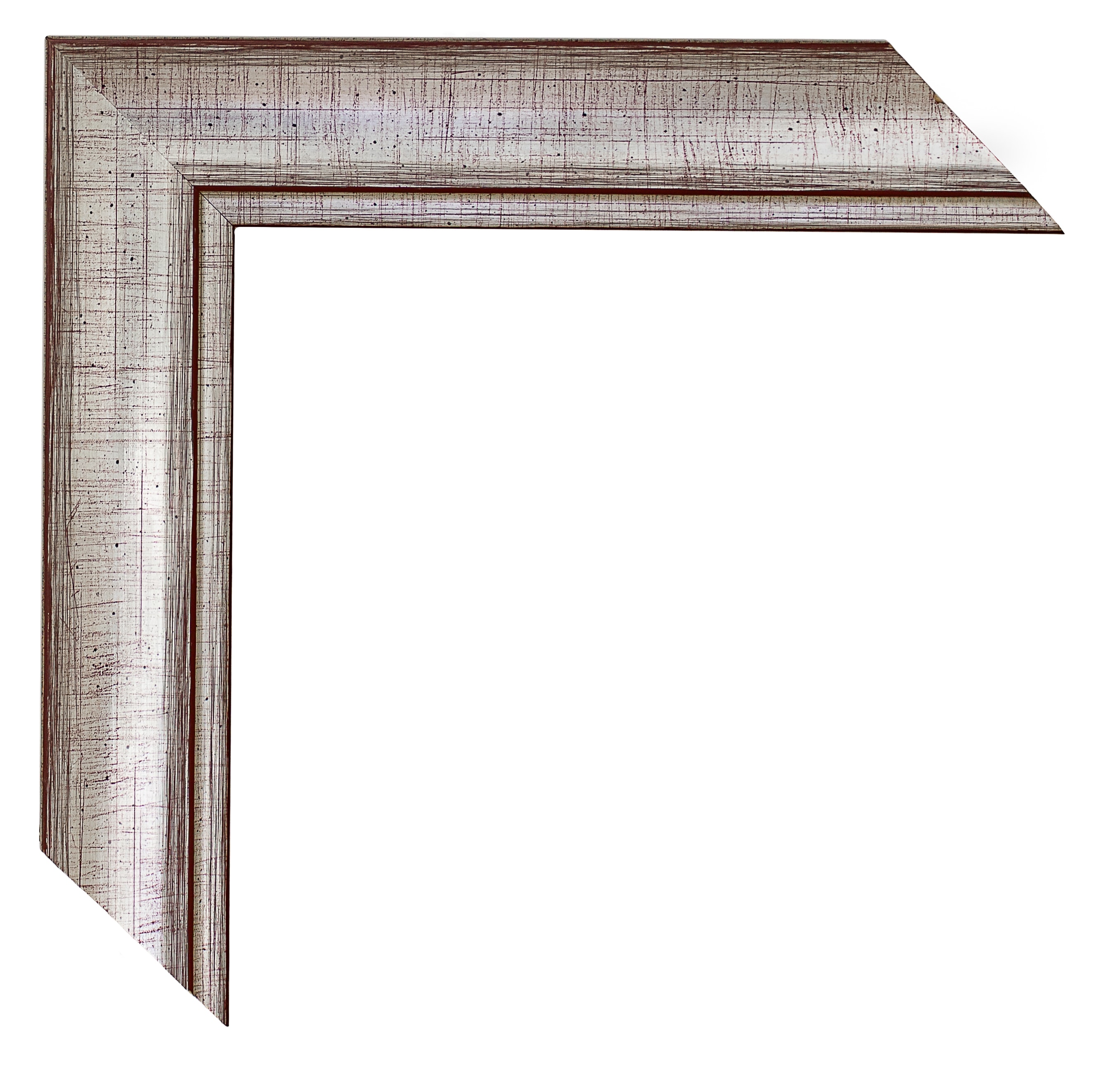 ÇERÇEVE KALIP ÇAM 7501-647 SICAK GÜMÜŞ / KIRMIZI