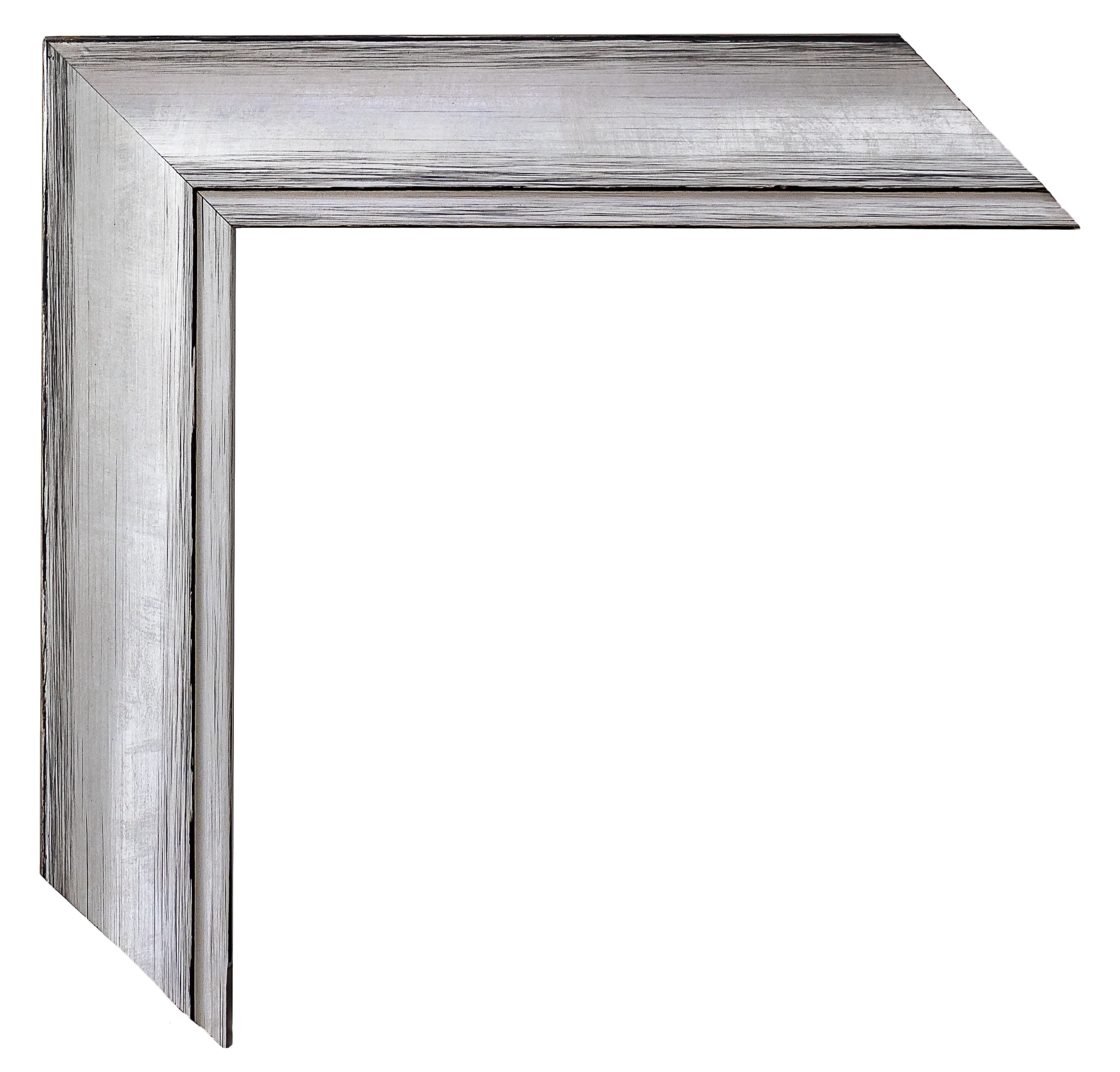 ÇERÇEVE KALIP ÇAM 7502-653  SOĞUK GÜMÜŞ / SİYAH
