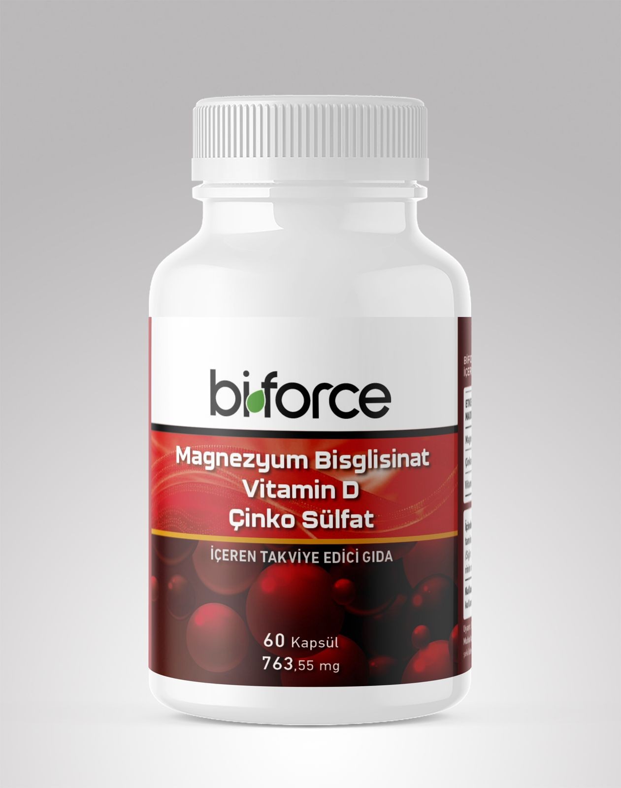 Biforce Magnezyum Bisglisinat Çinko Sülfat VitaminD